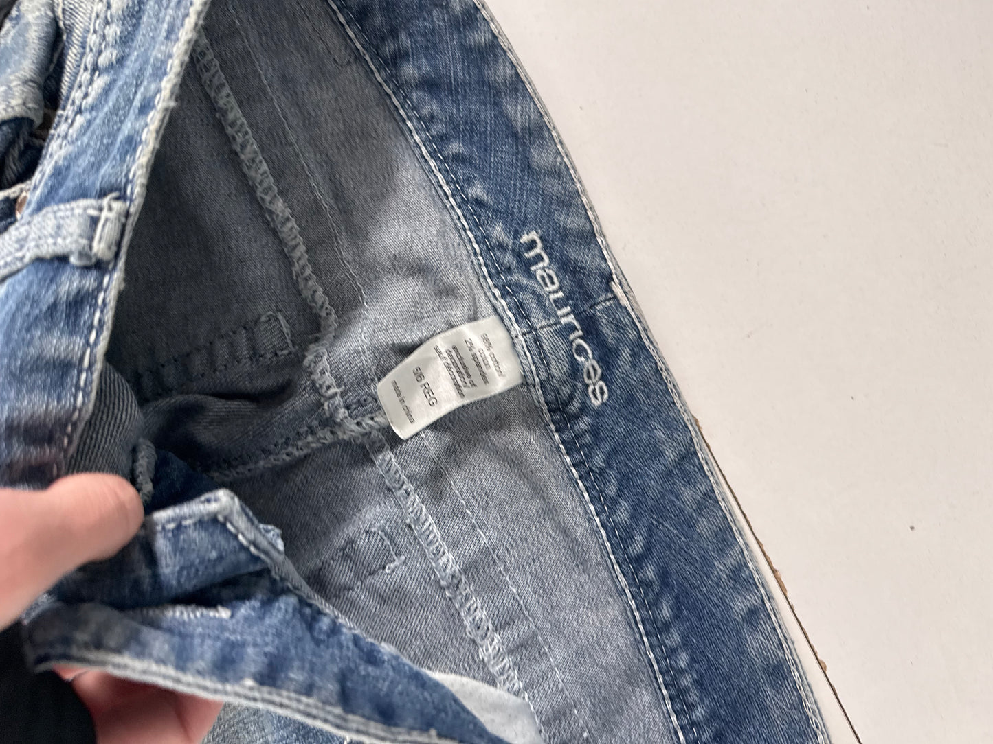 Lågmidjade jeans stl: M