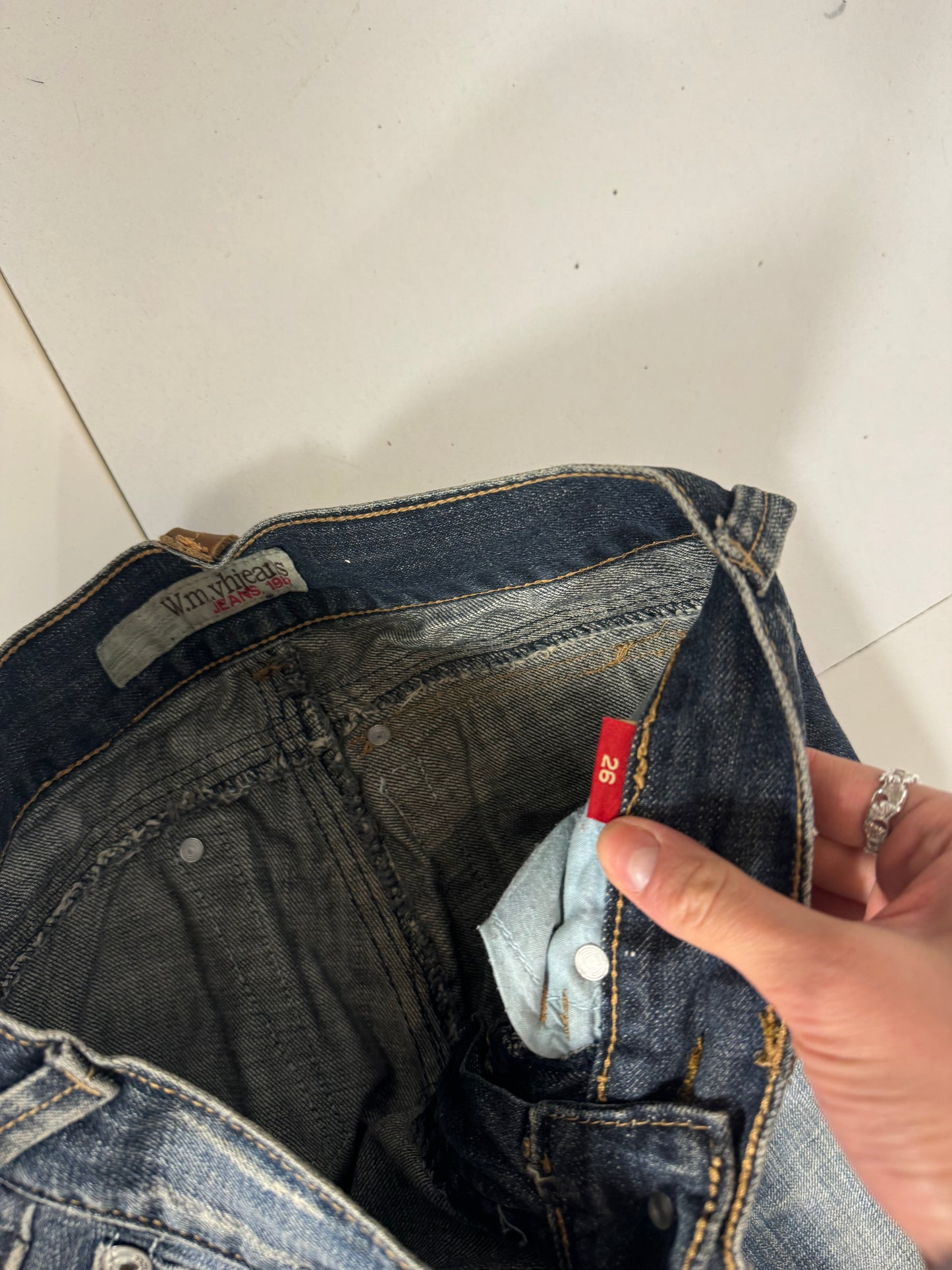 Lågmidjade jeans stl: XXS