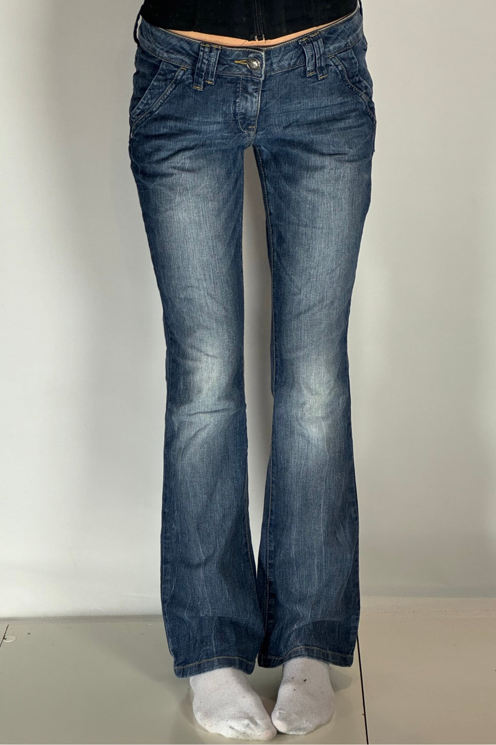 Lågmidjade jeans stl: S