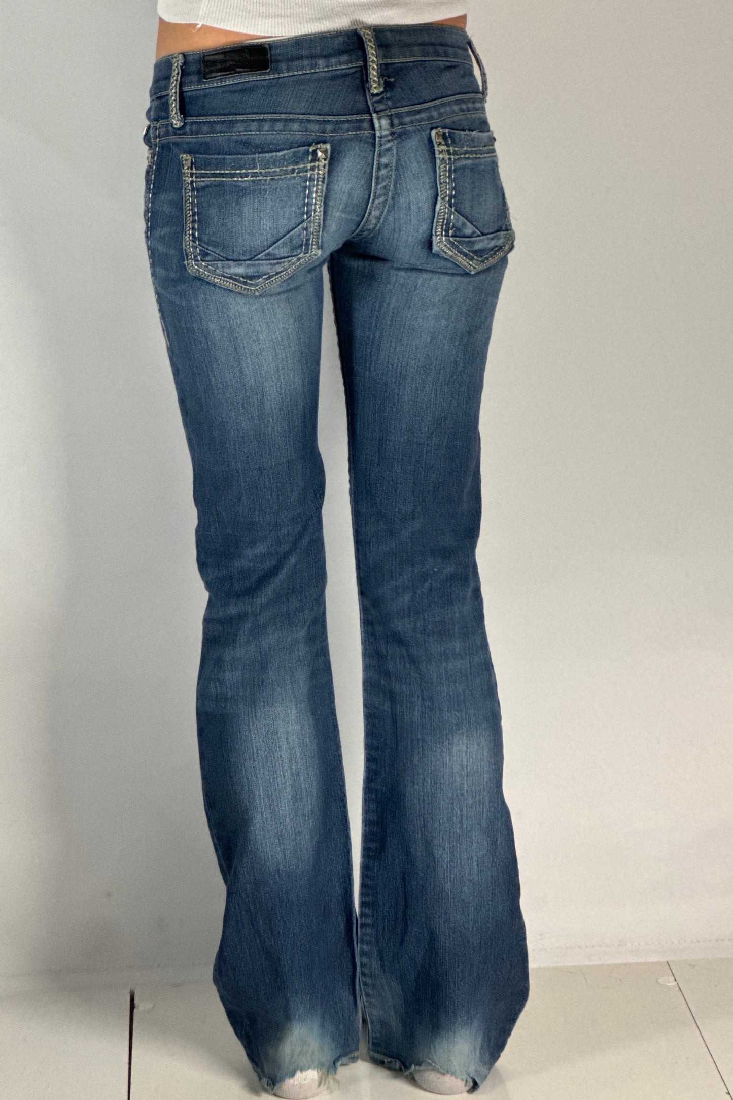 Lågmidjade jeans stl: XS