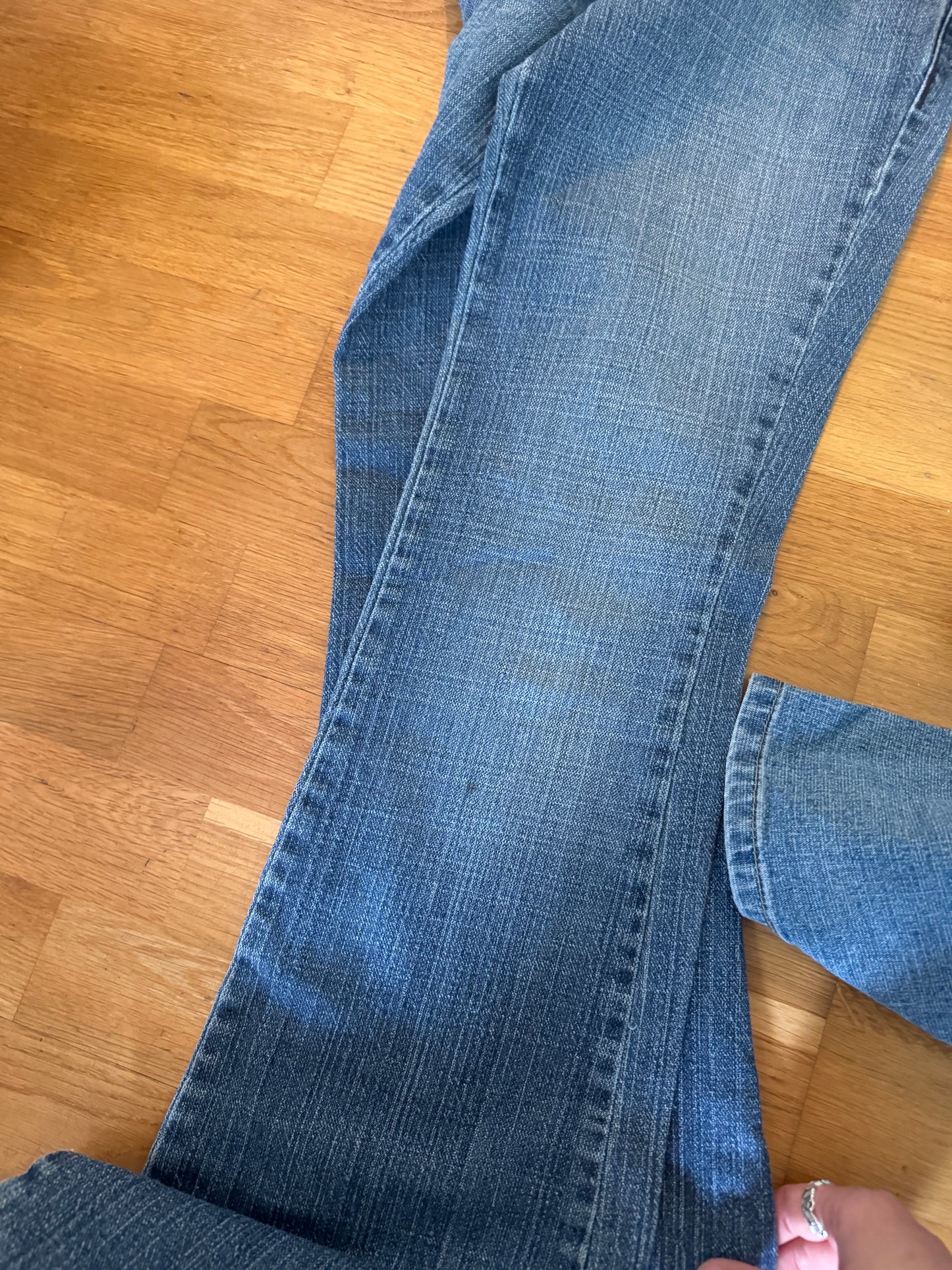 Lågmidjade jeans stl: S