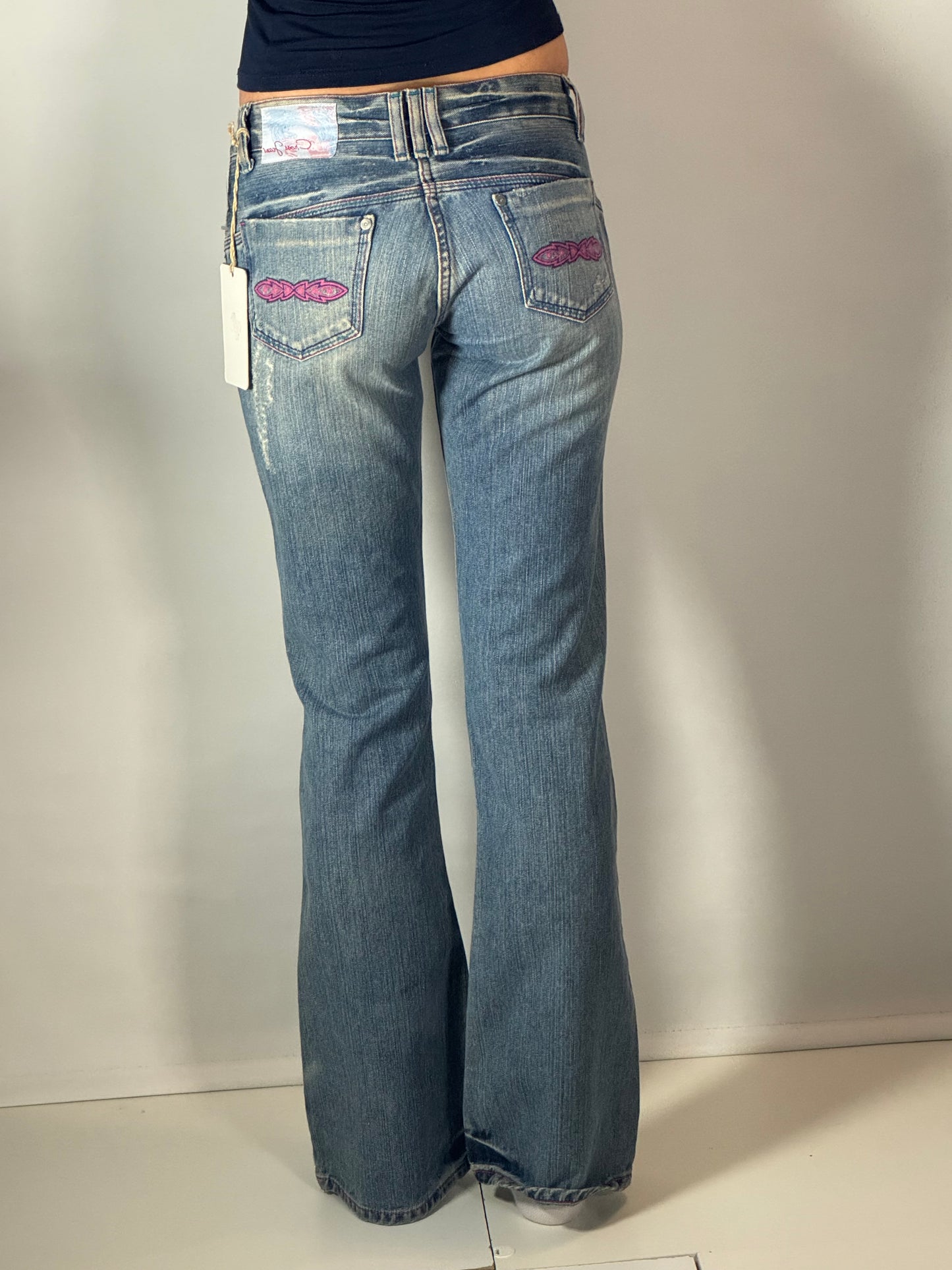 Lågmidjade jeans stl: XS