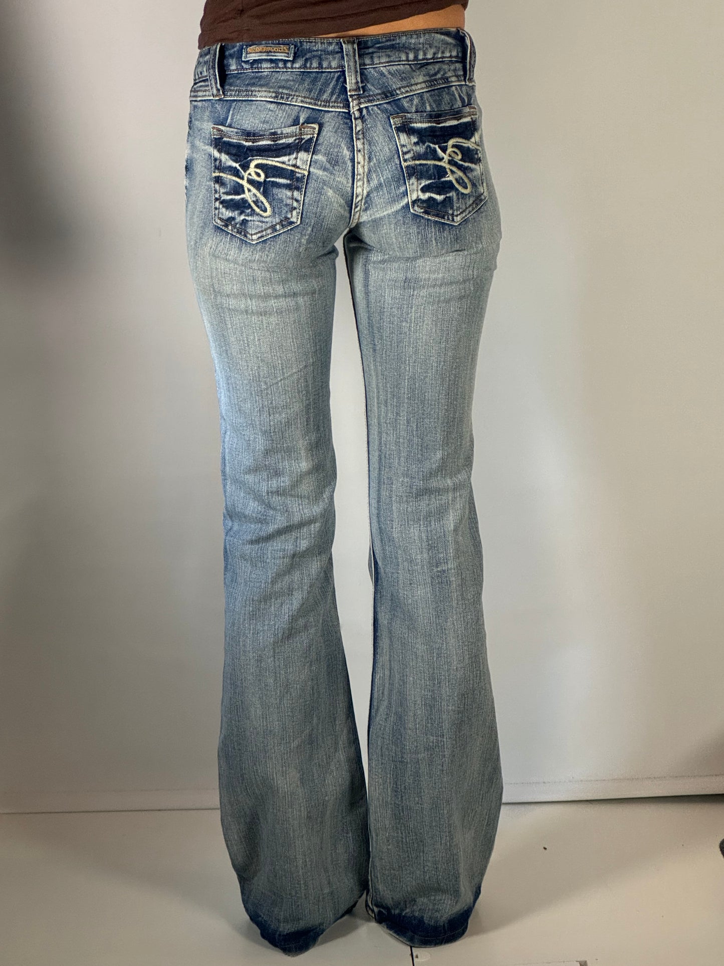Lågmidjade jeans stl: XS