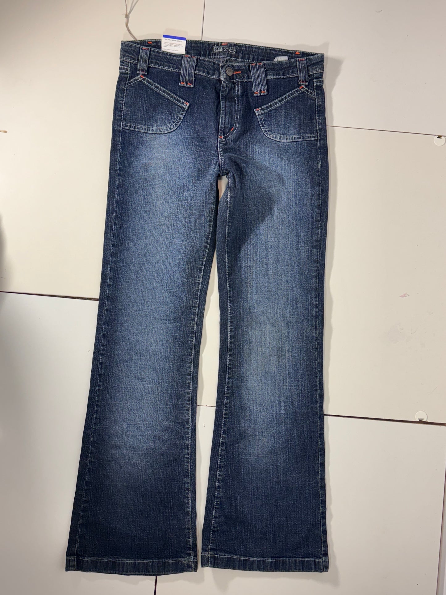 Utsvängda jeans stl: S
