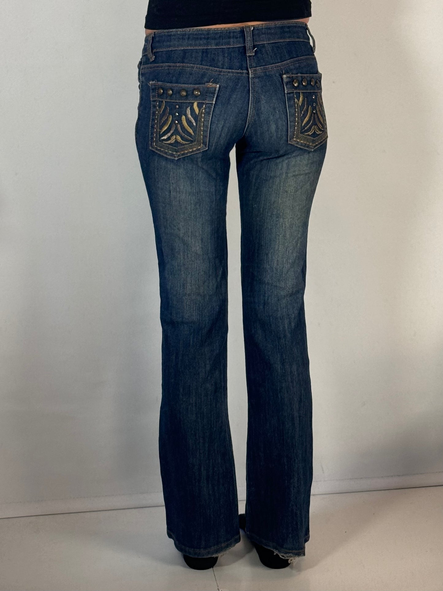 Lågmidjade jeans stl: XXS