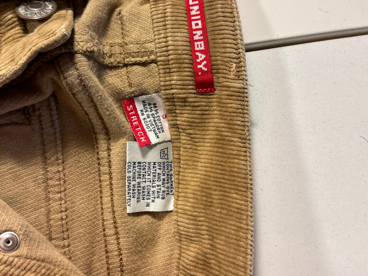 Lågmidjade byxor stl: XS