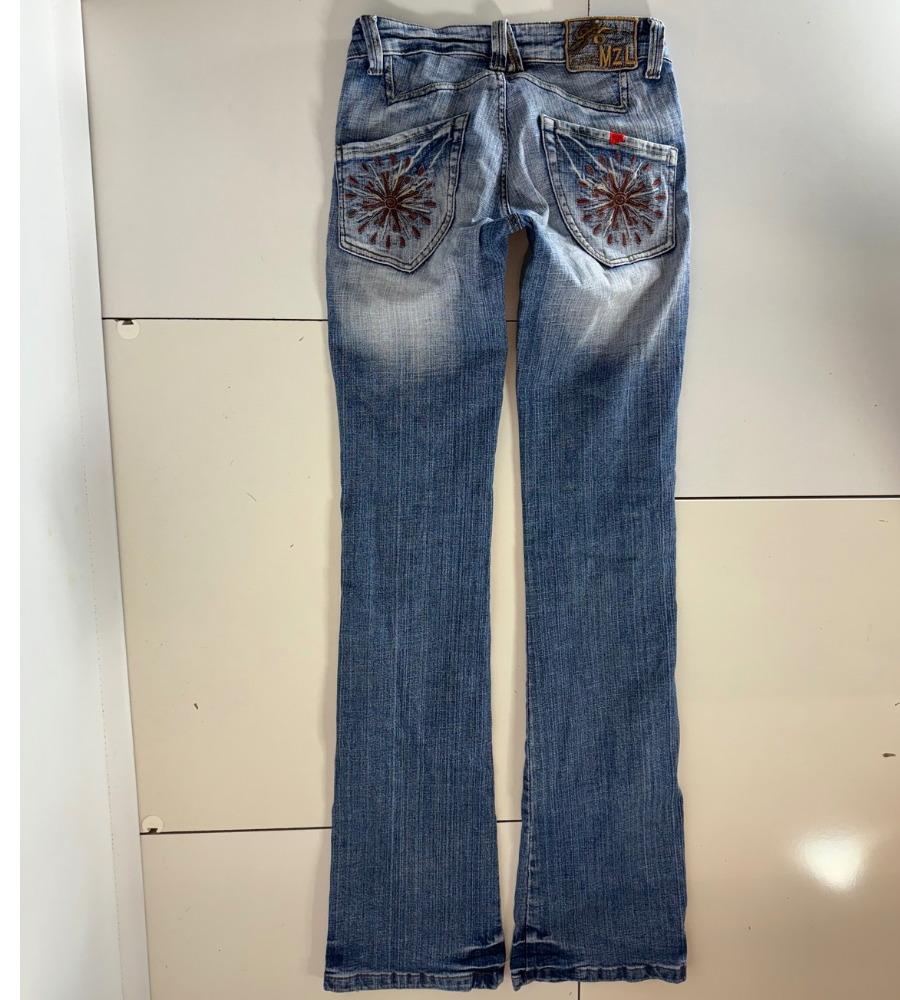 Lågmidjade jeans–stl: XXS