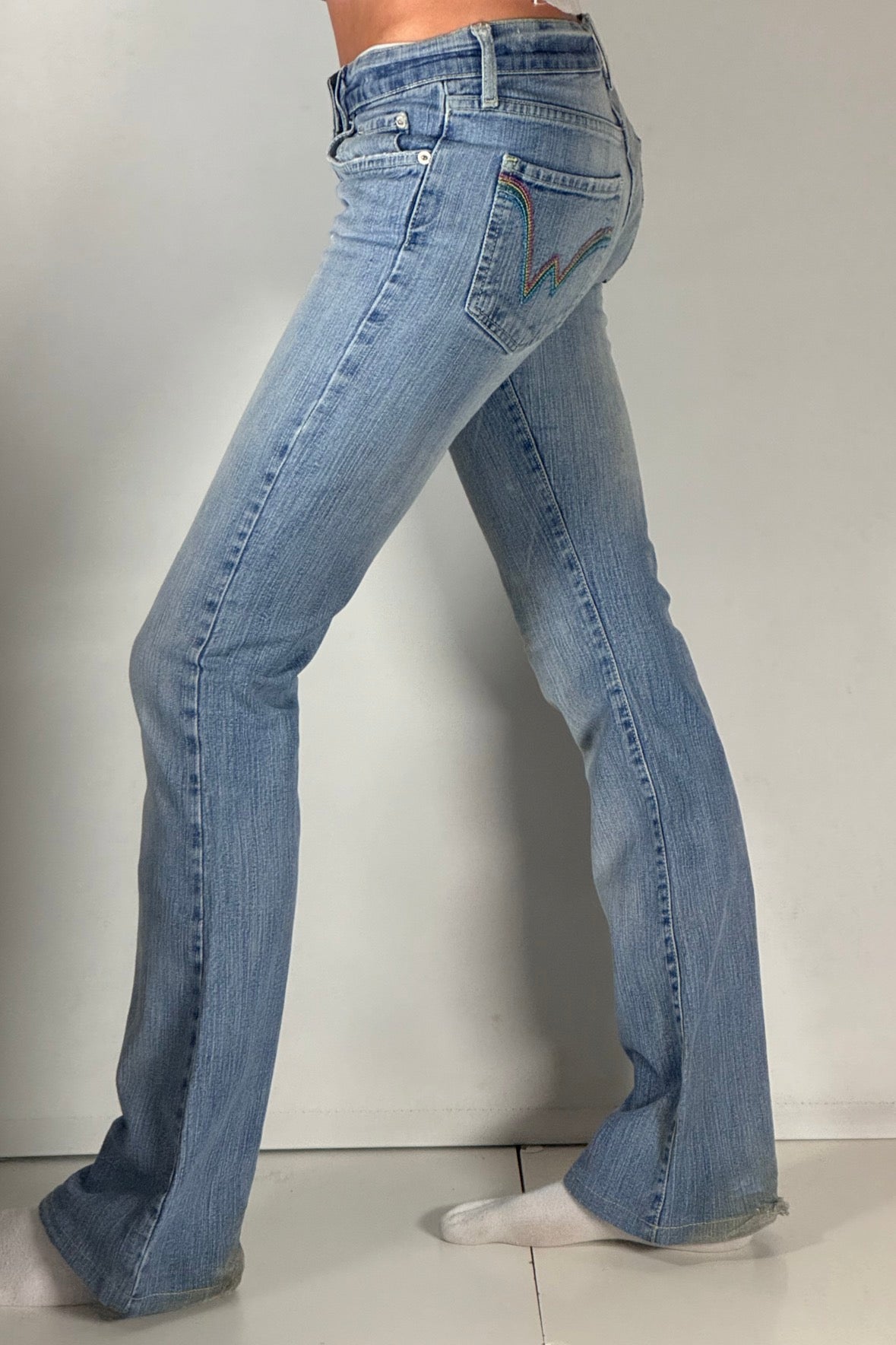 Lågmidjade jeans stl: XS