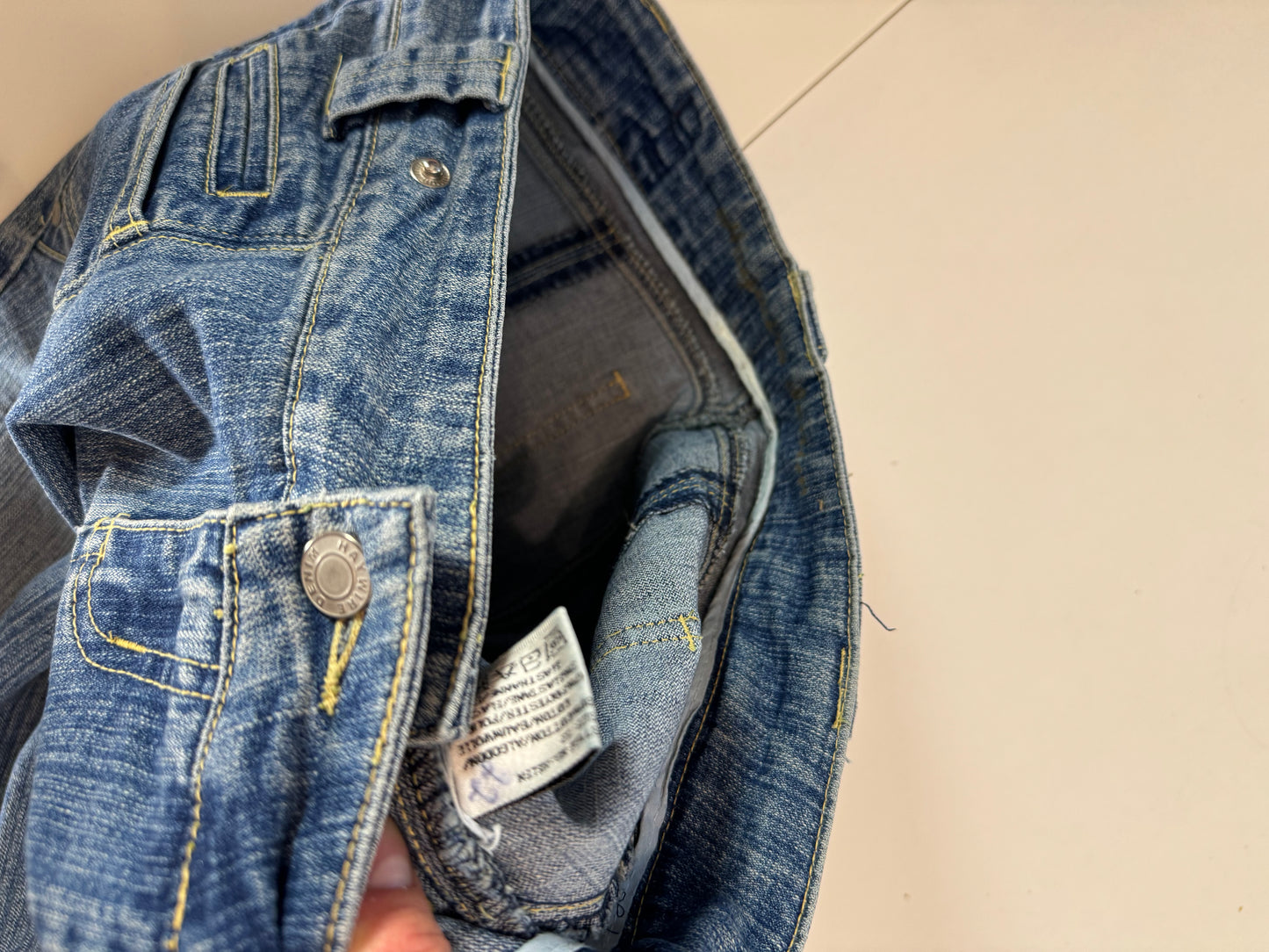 Lågmidjade jeans stl: M