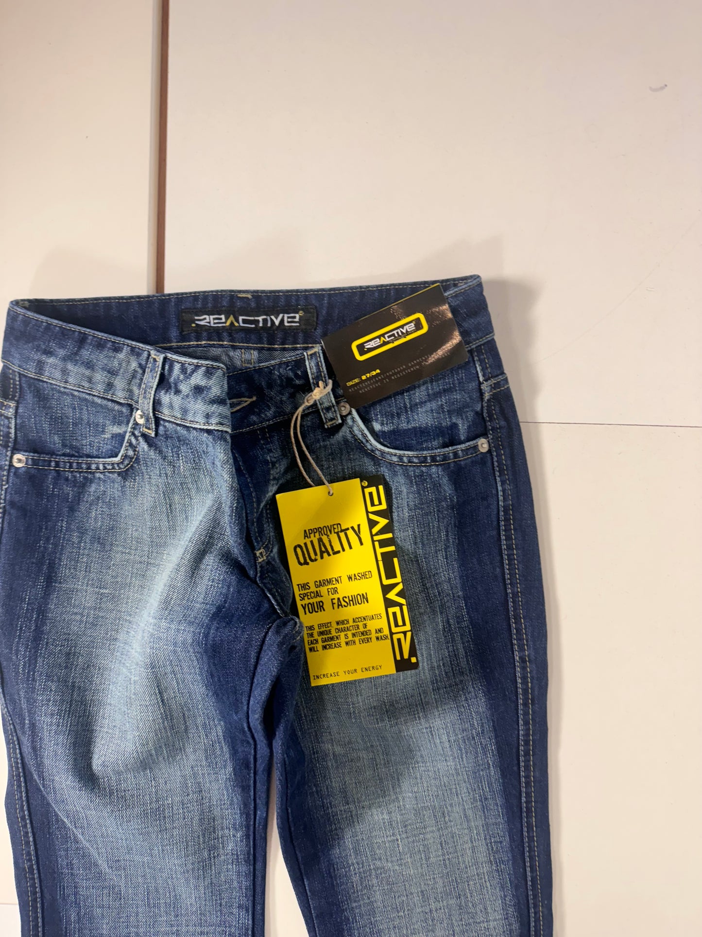 Lågmidjade jeans stl: XXS (W27/L34)