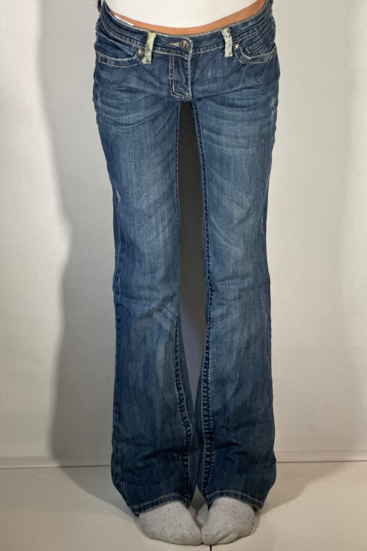 Lågmidjade jeans stl: S