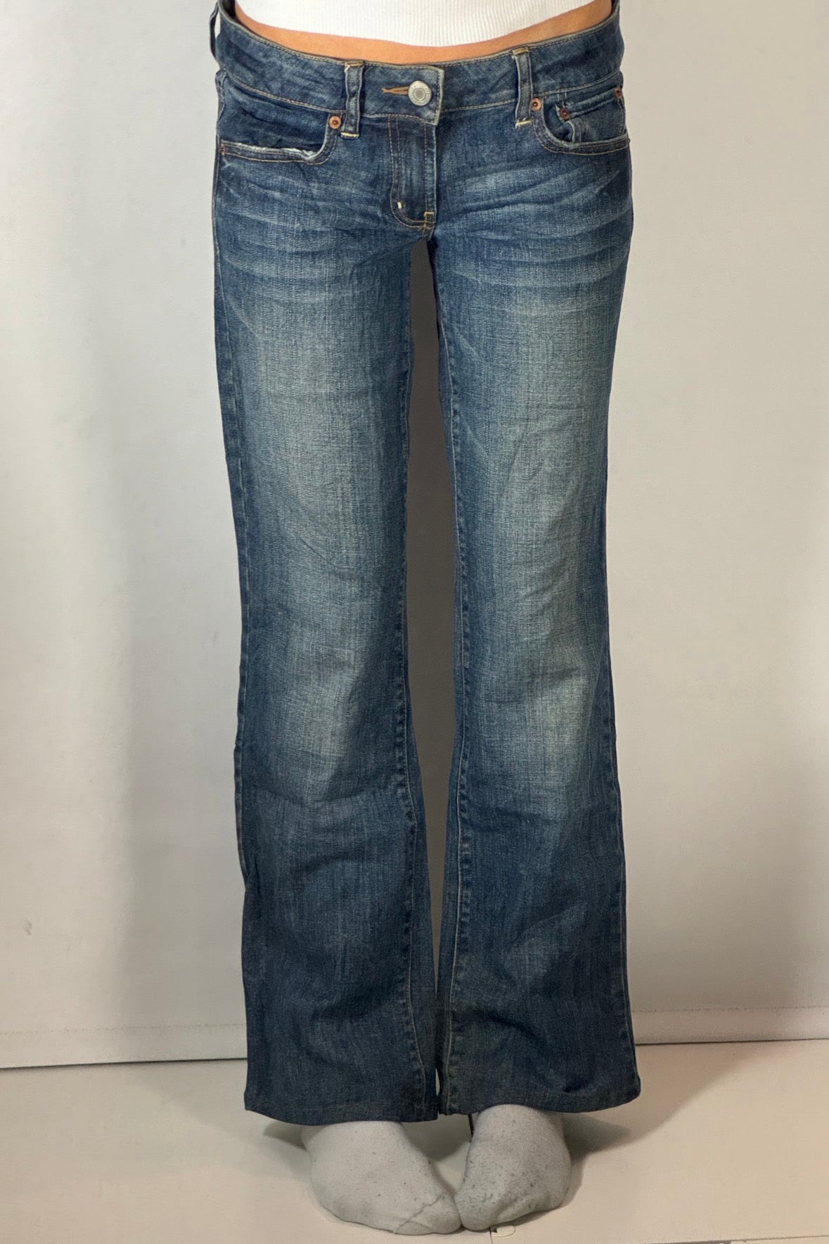 Lågmidjade jeans stl: S