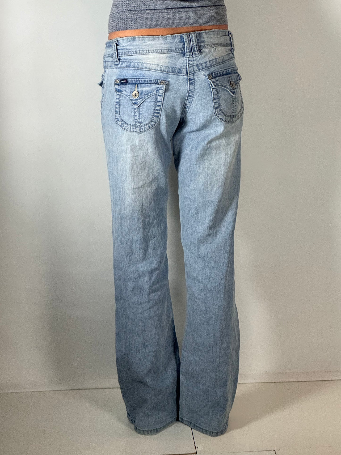 Lågmidjade jeans stl: S