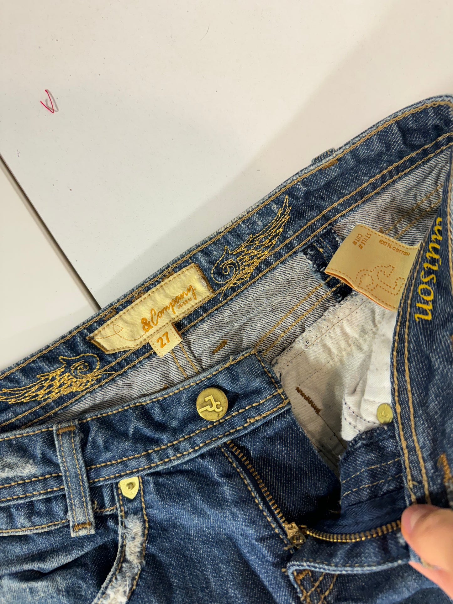 Lågmidjade jeans stl: XS/S