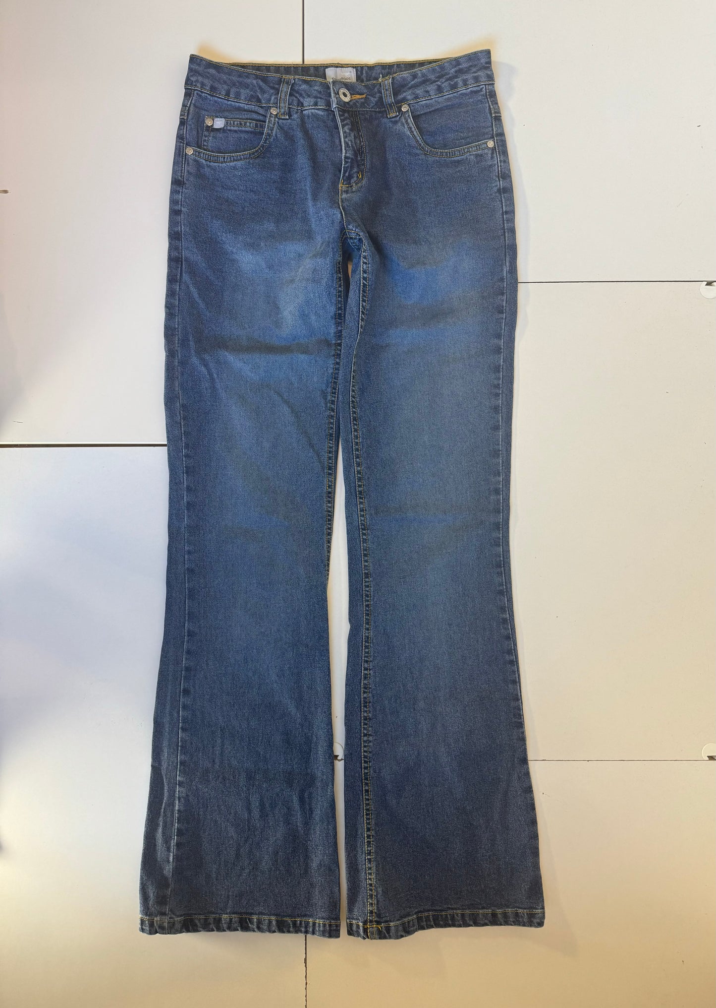 Lågmidjade jeans–stl: XS