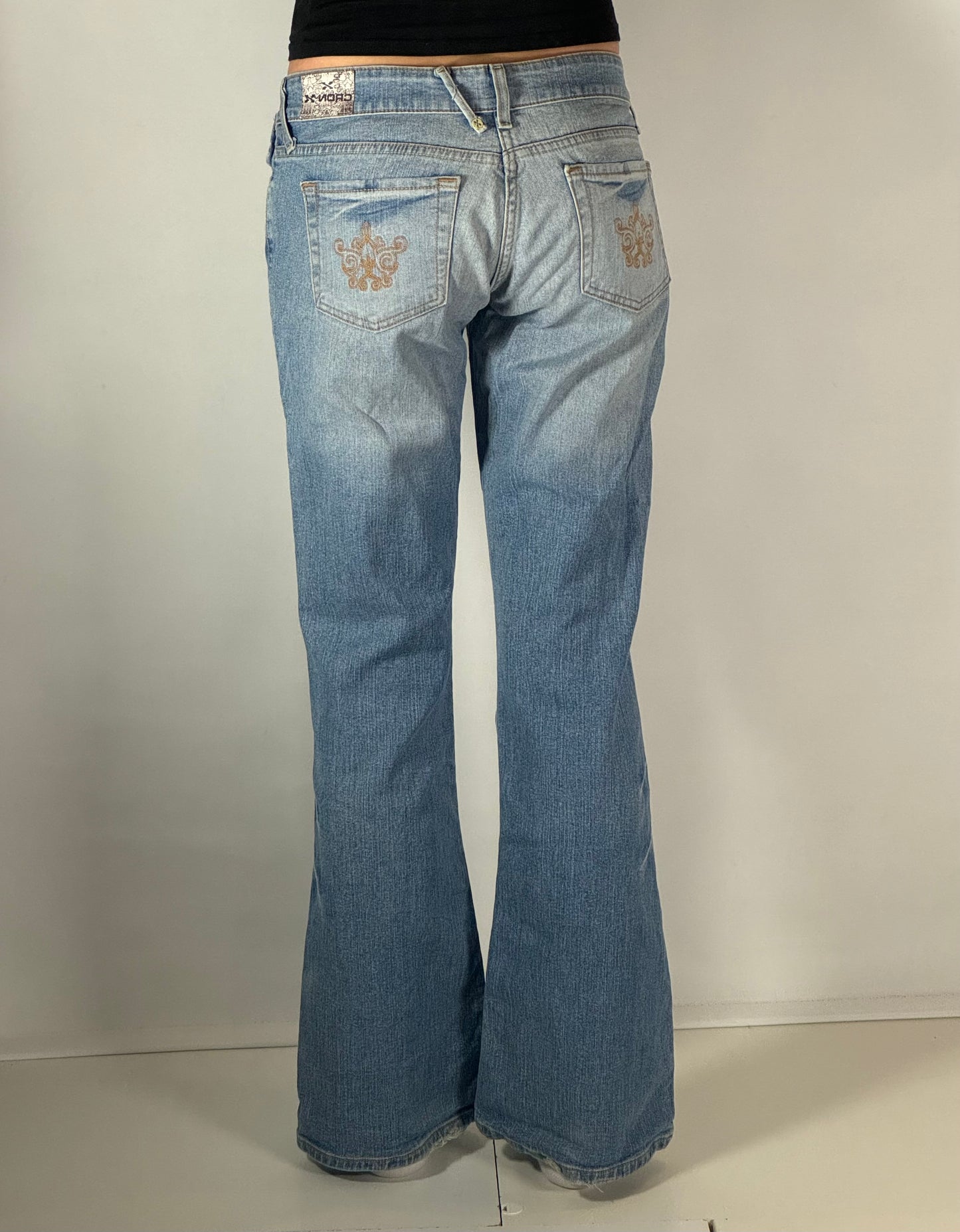 Lågmidjade jeans stl: S