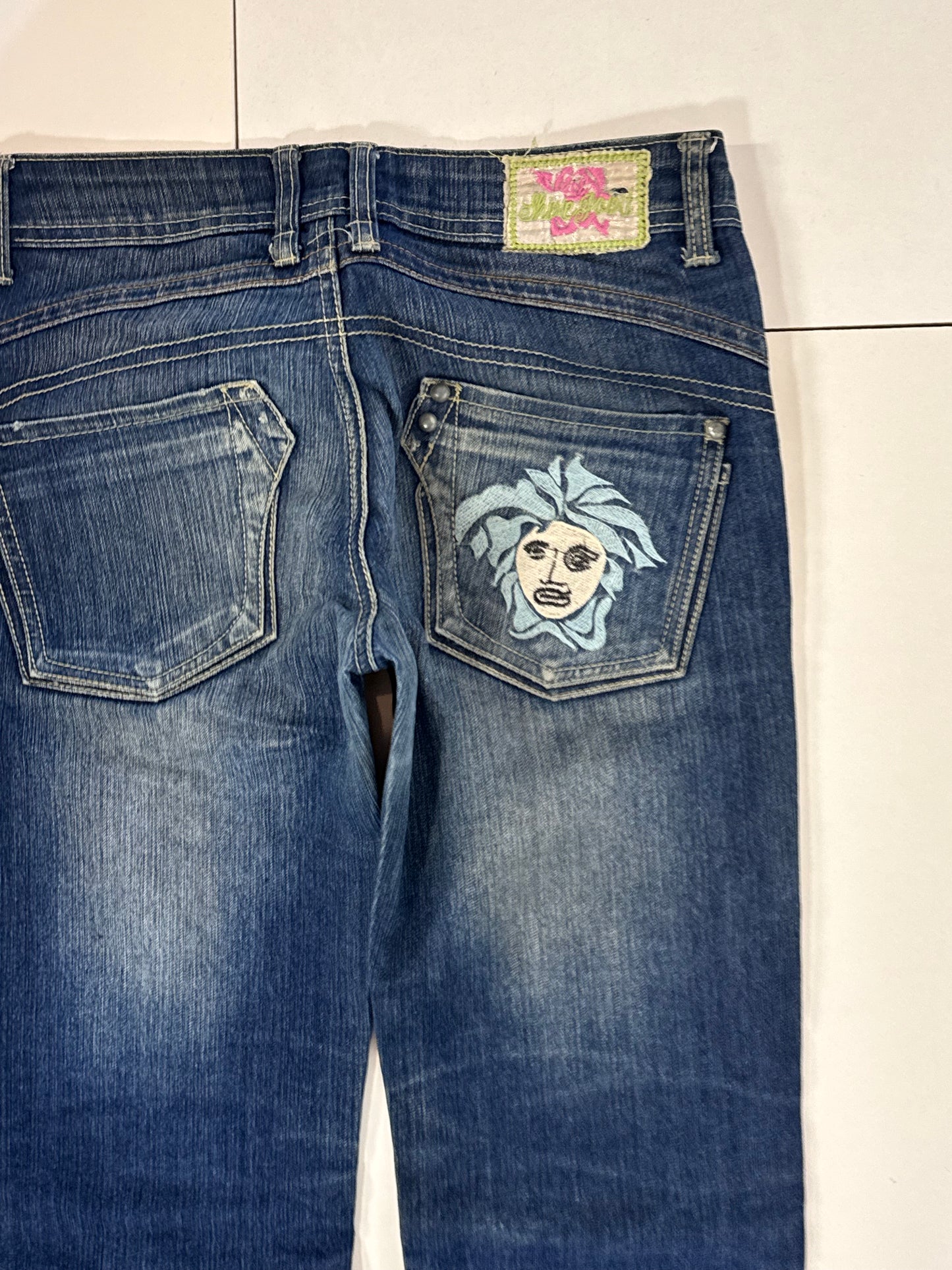 Lågmidjade jeans stl: XS