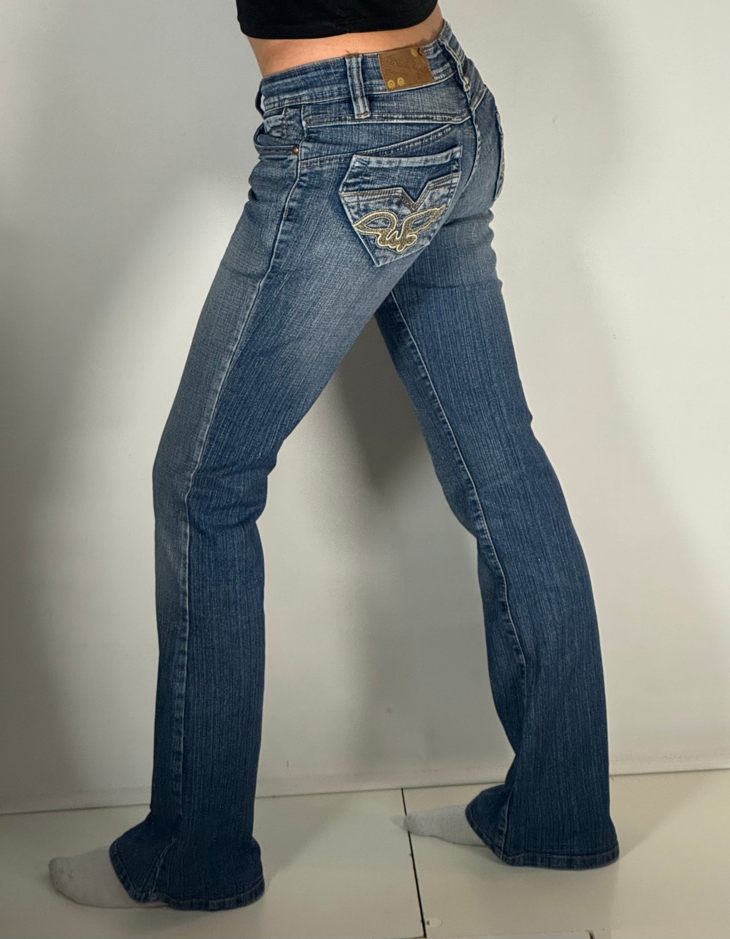 Lågmidjade jeans stl: XS
