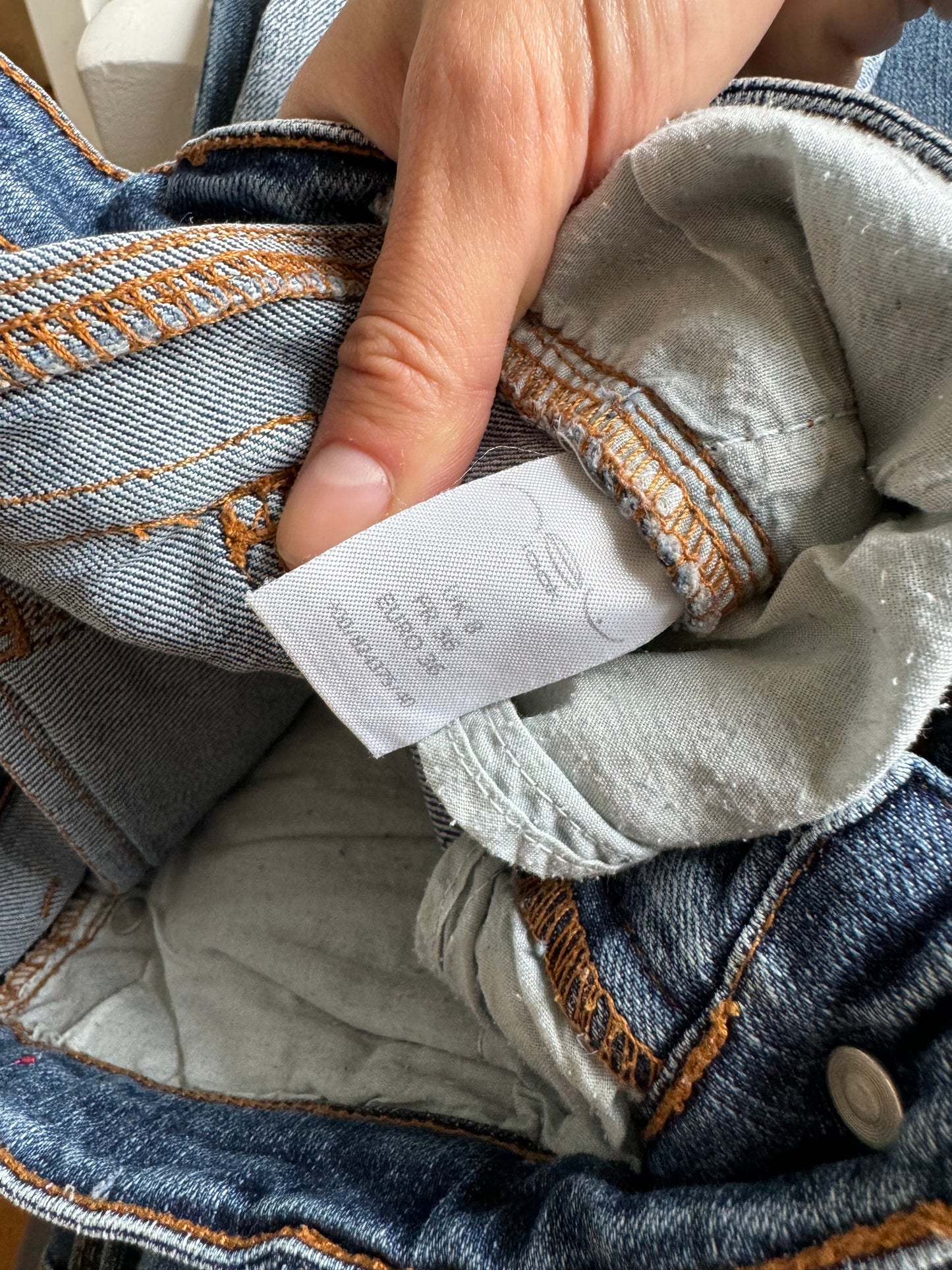 Lågmidjade jeans stl: XS