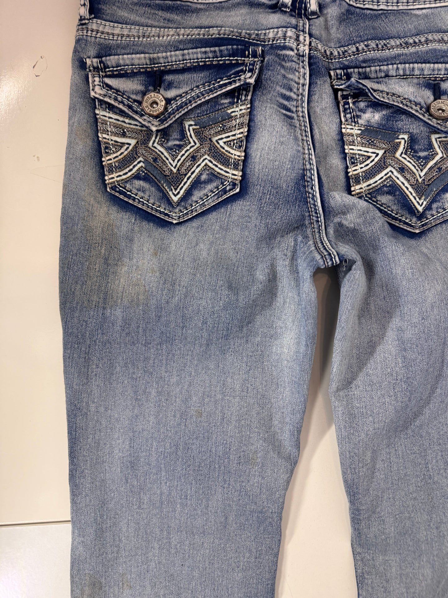 Lågmidjade jeans stl: XS