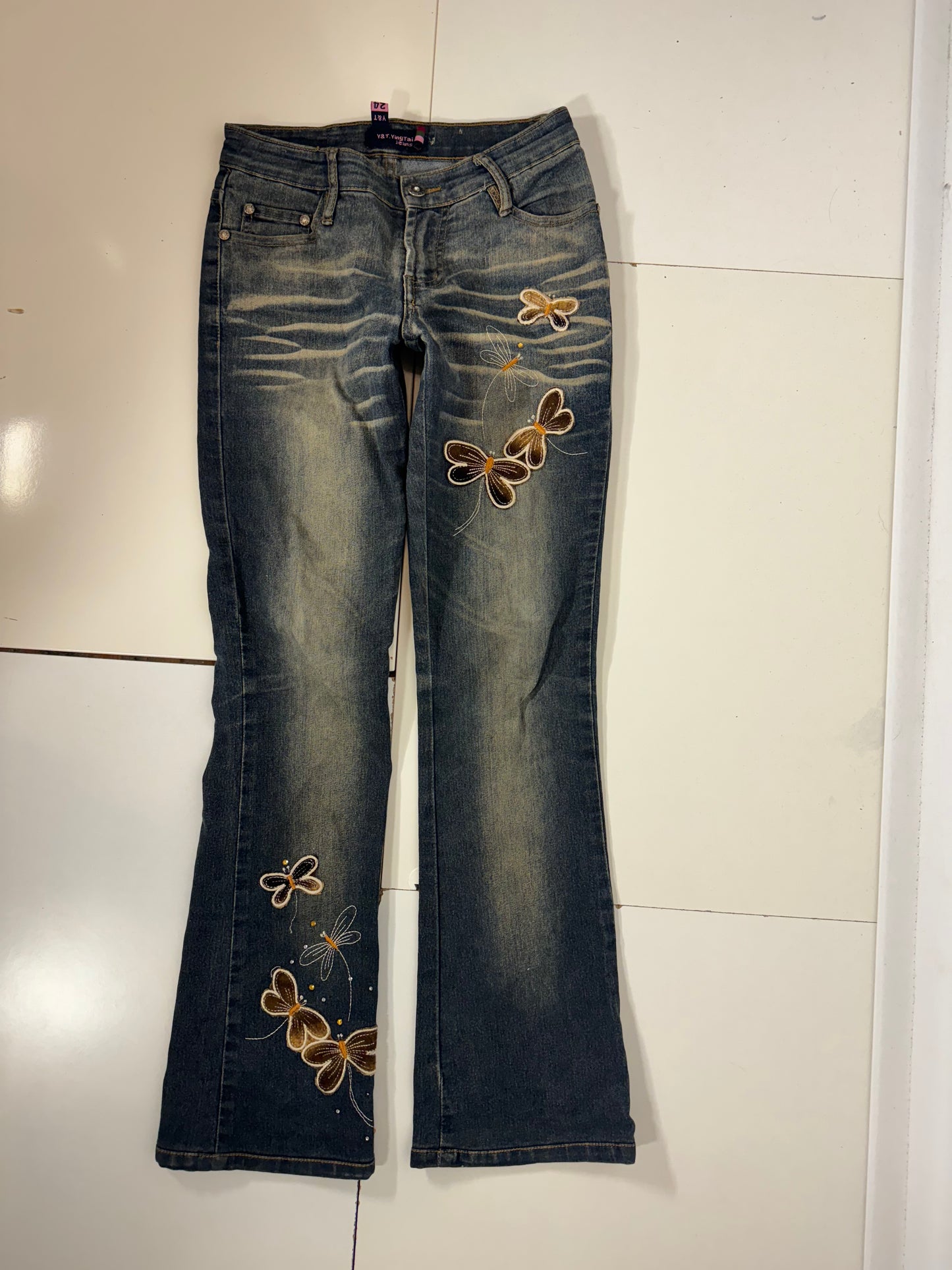 Lågmidjade jeans stl: XXS