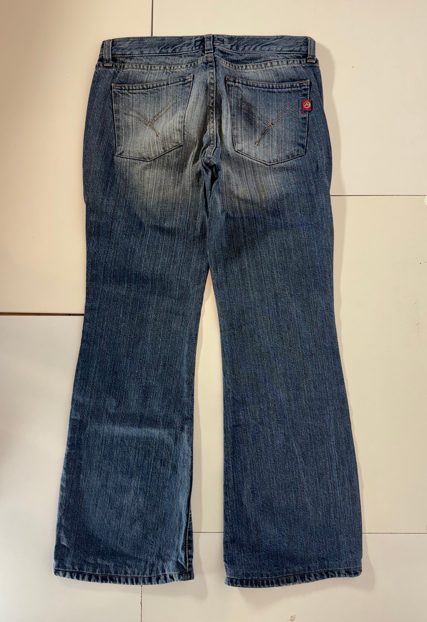 Lågmidjade jeans–stl: XS/S