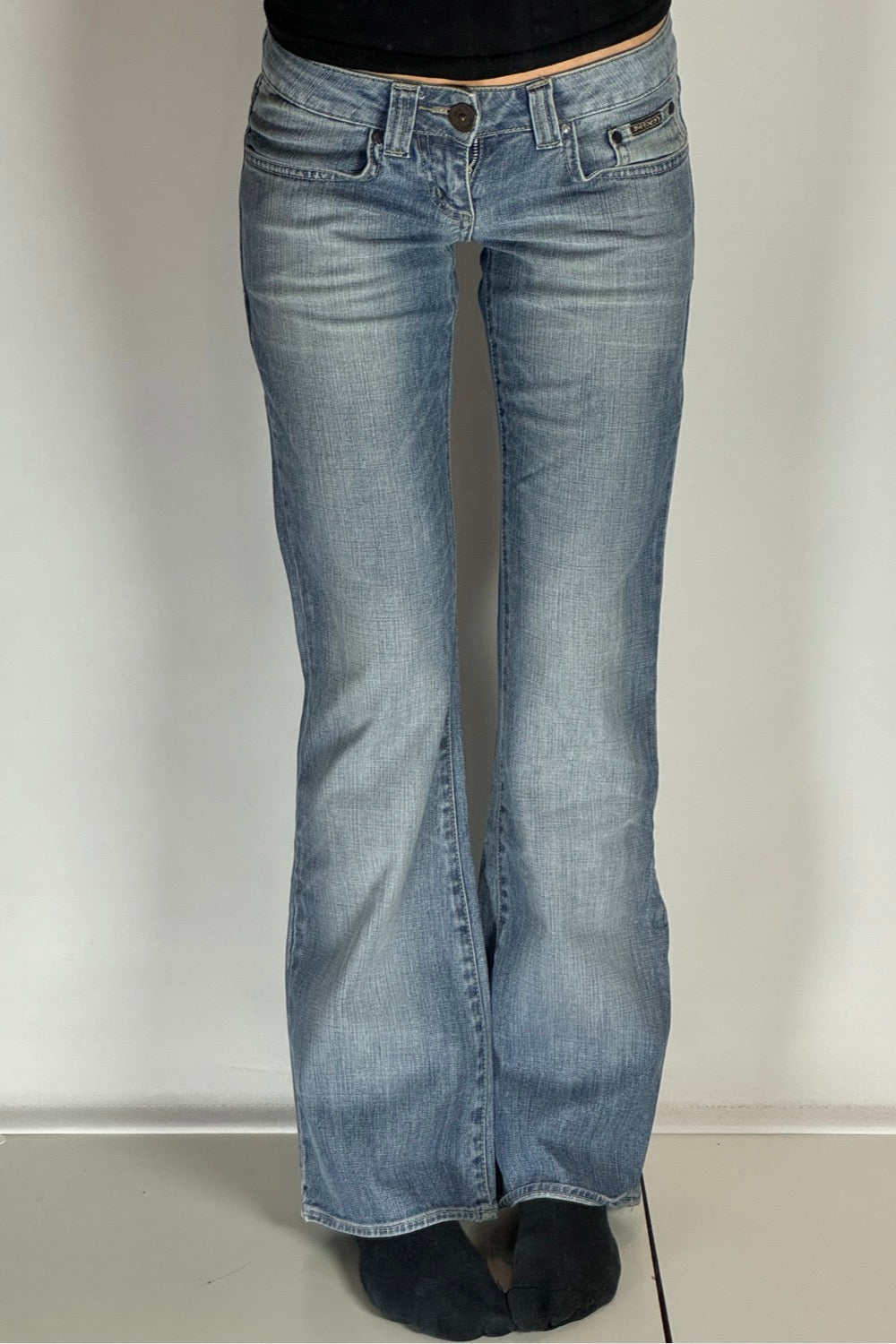 Lågmidjade jeans stl: XS