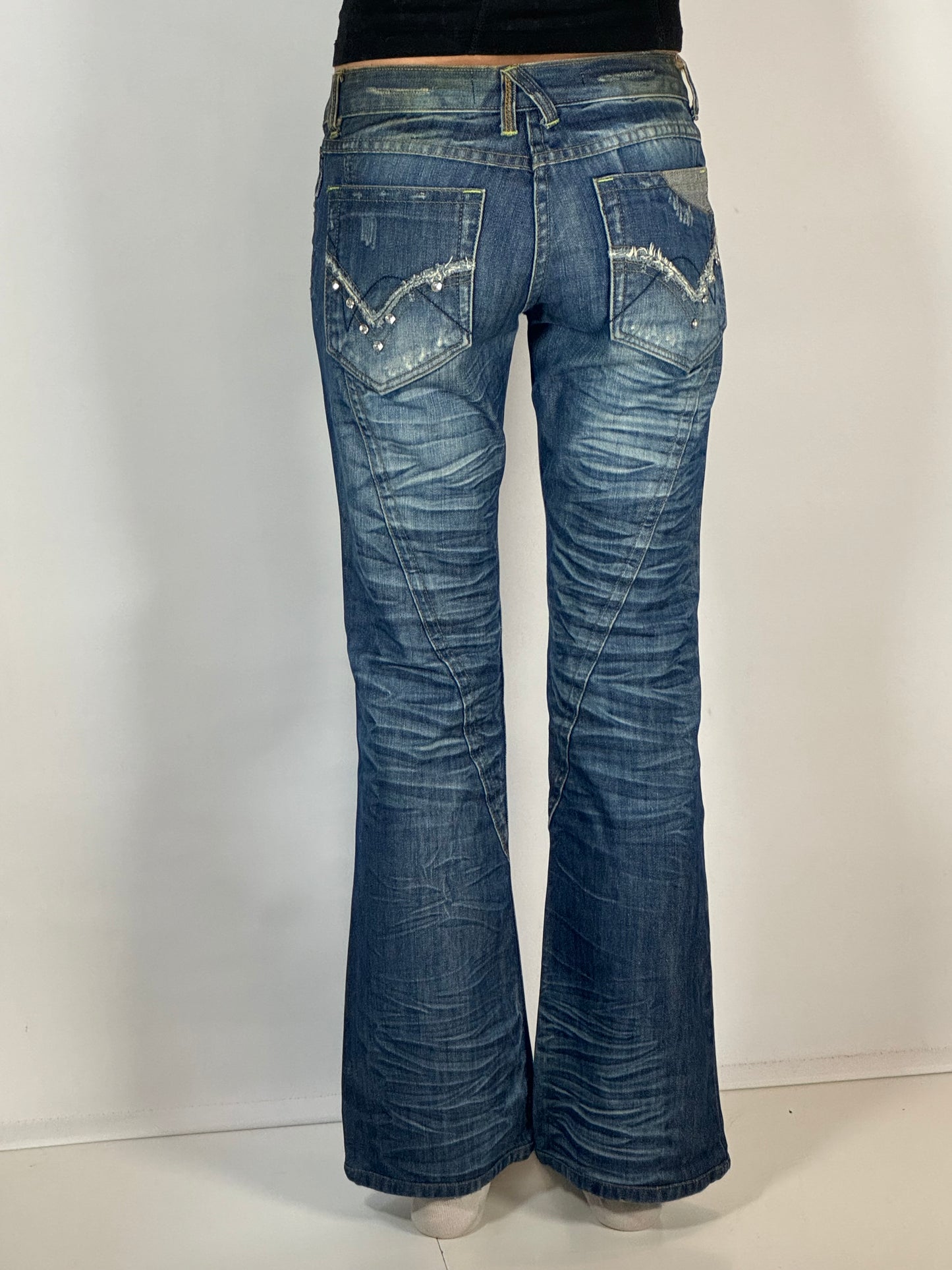 Lågmidjade jeans stl: XXS