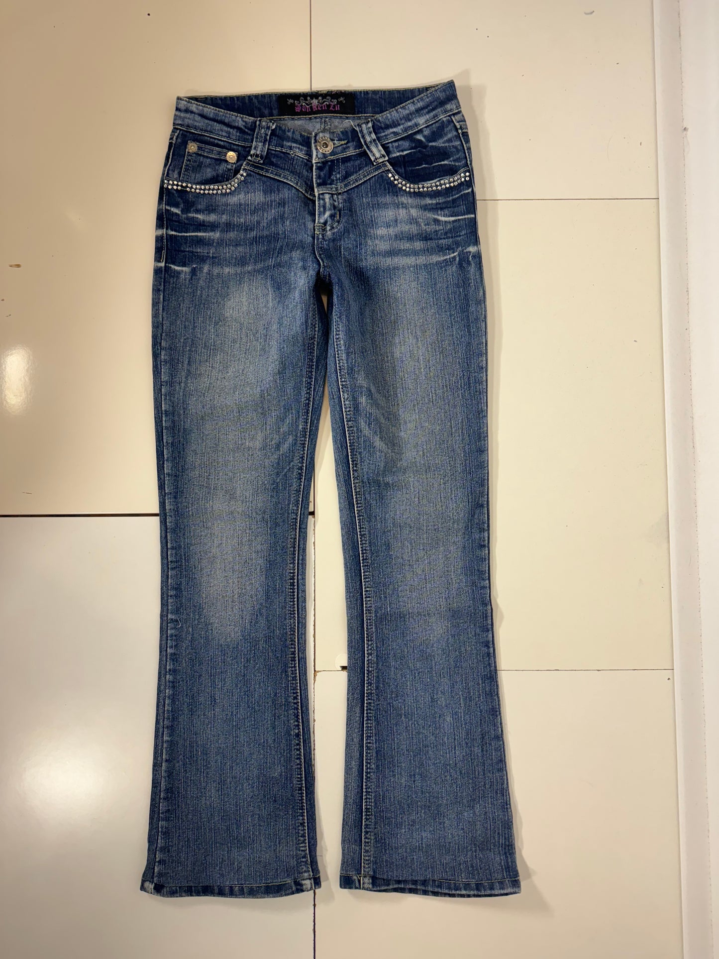 Lågmidjade jeans stl: XXS