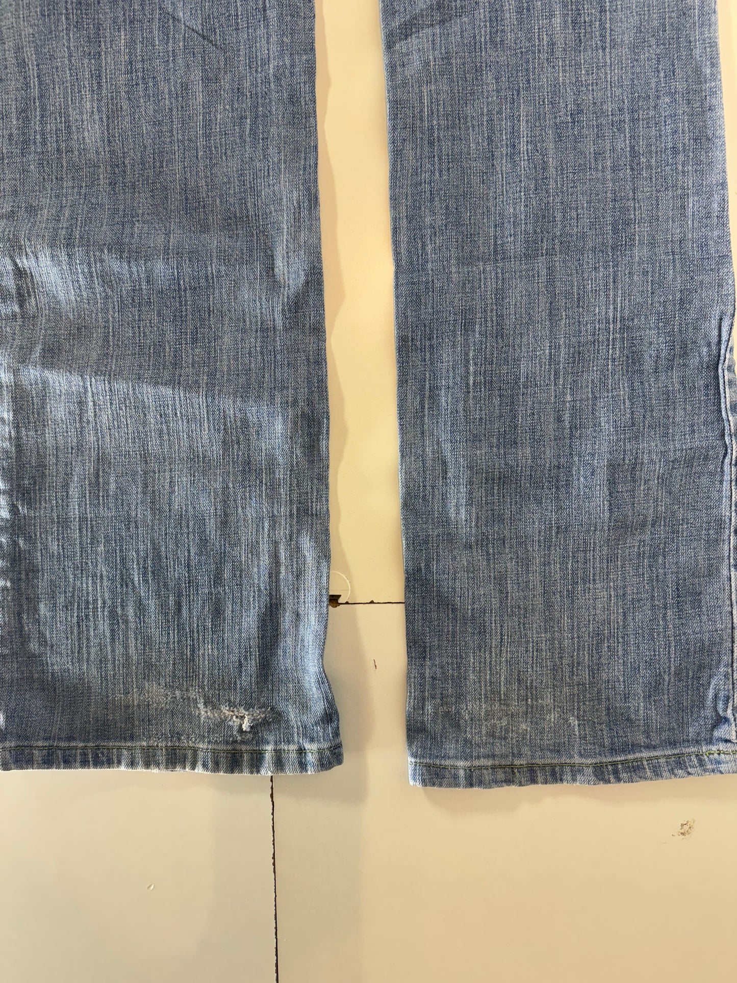 Lågmidjade jeans–stl: S