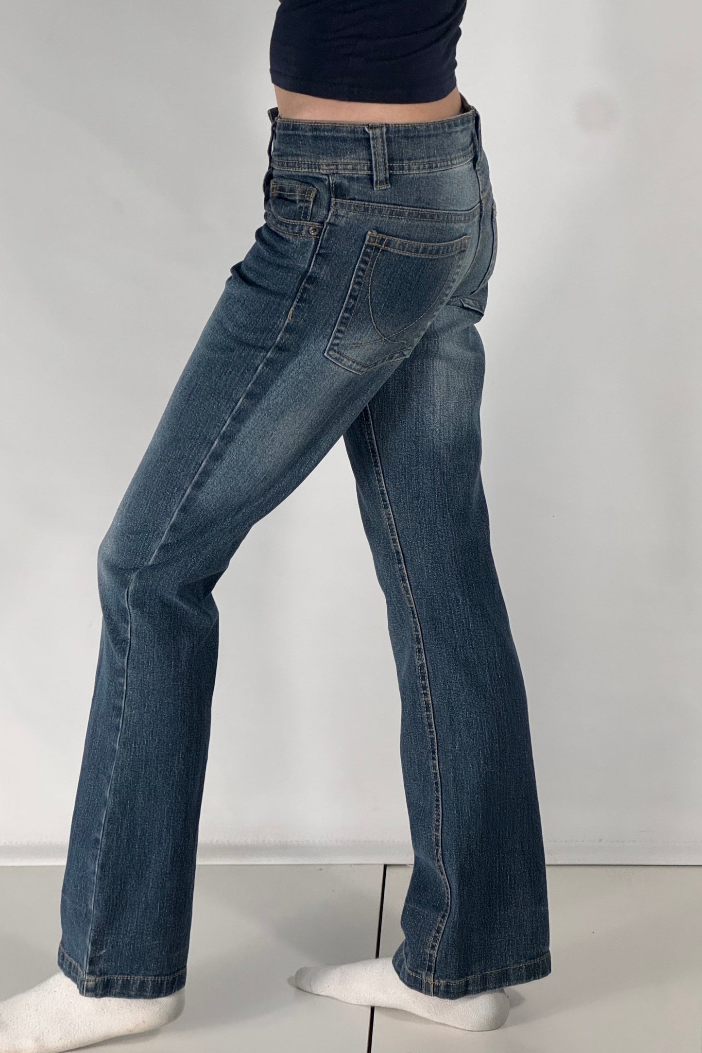 Lågmidjade jeans stl: