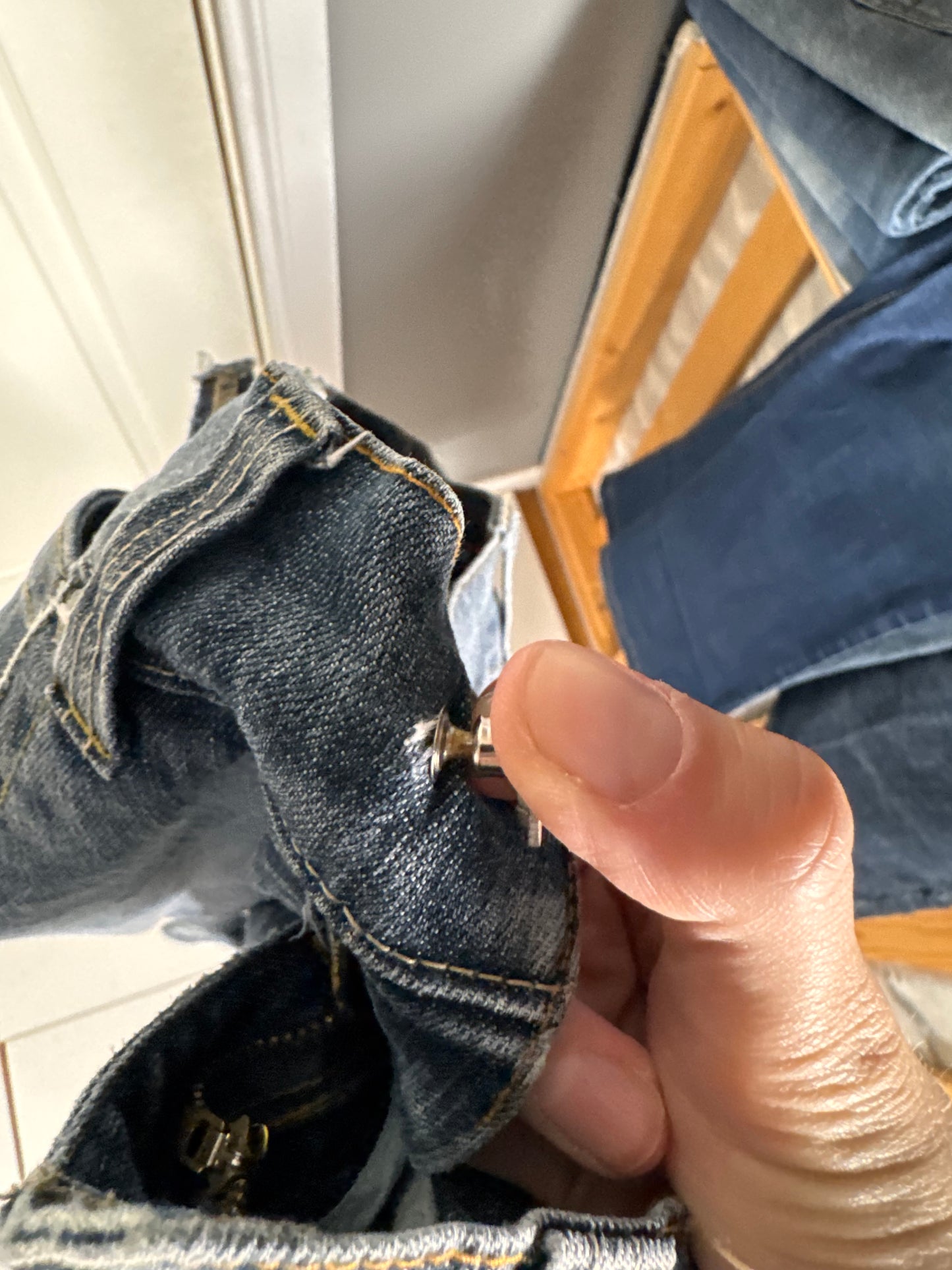 Lågmidjade jeans stl: XXS