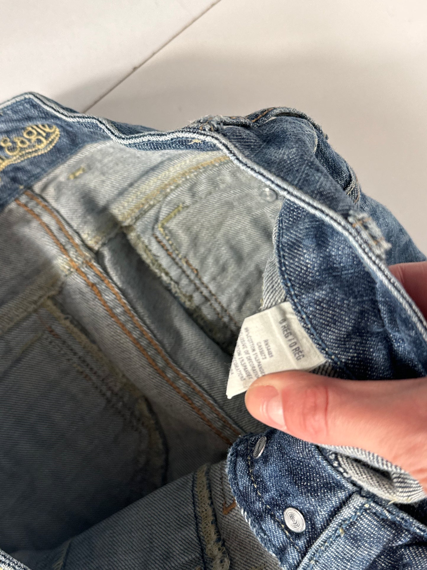 Lågmidjade jeans stl: XS