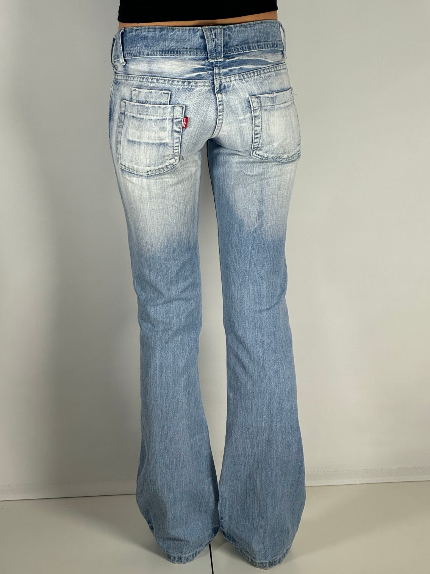 Lågmidjade jeans stl: S