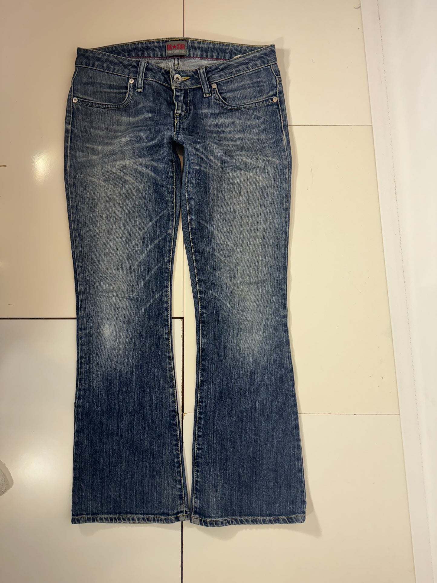 Lågmidjade jeans stl: XS