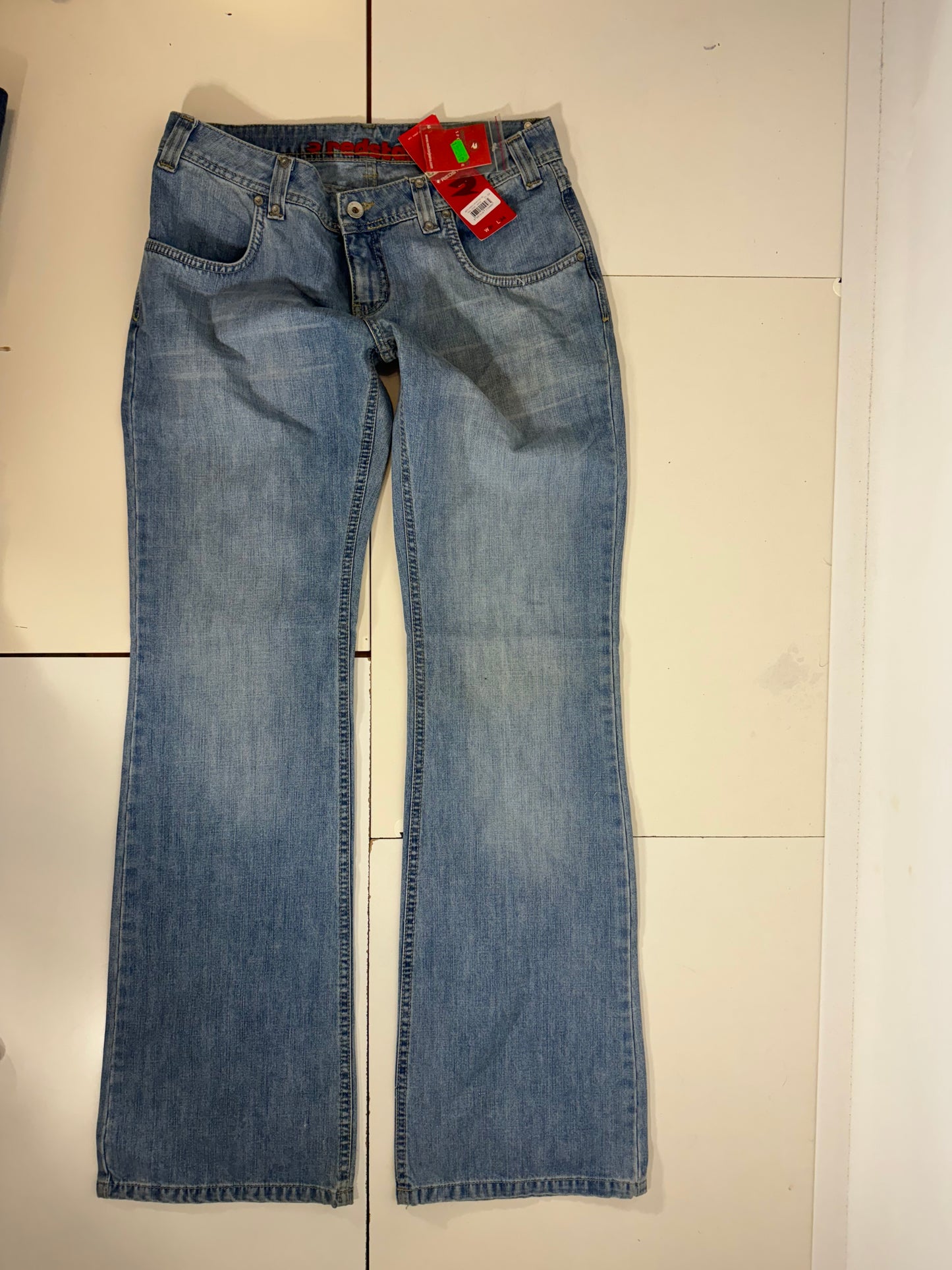 Lågmidjade jeans stl: S
