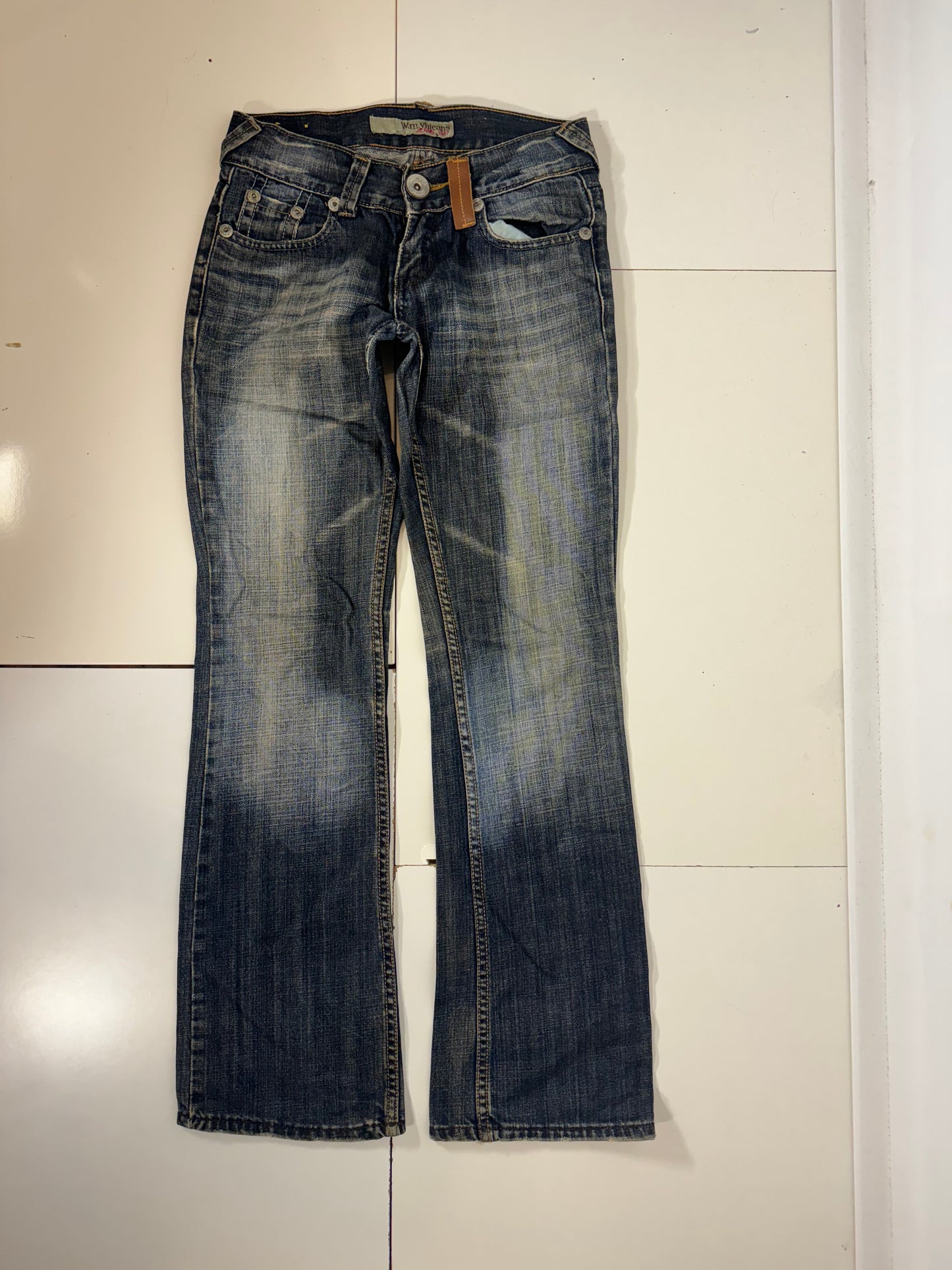 Lågmidjade jeans stl: XXS