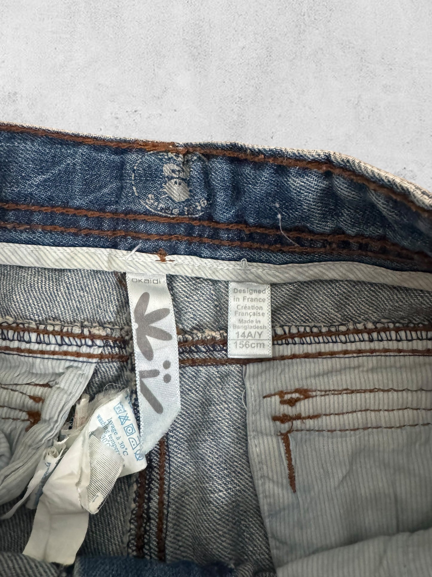 Lågmidjade jeans stl: XXS