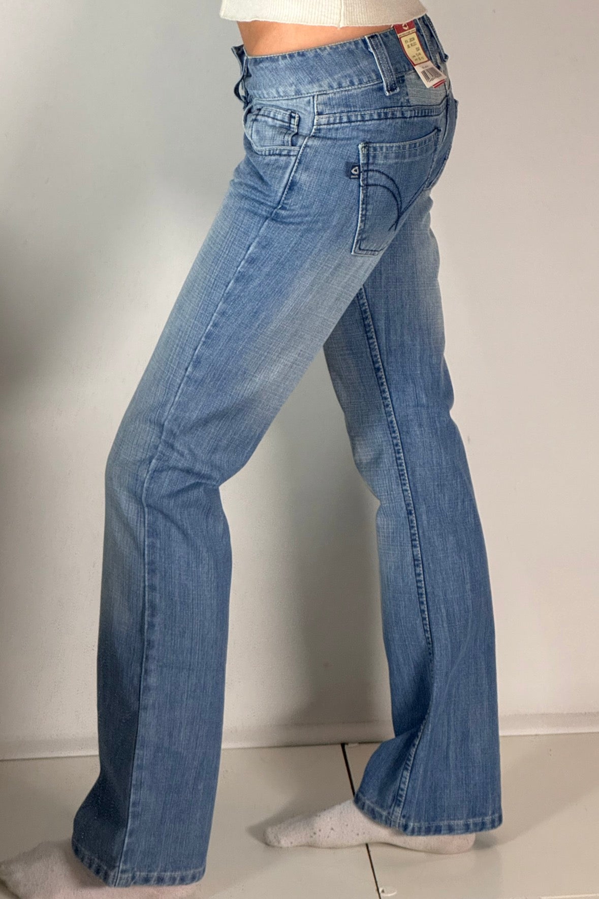Lågmidjade jeans stl: XXS (W27/L32)