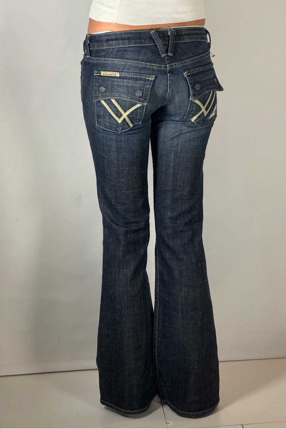 Lågmidjade jeans stl: XS
