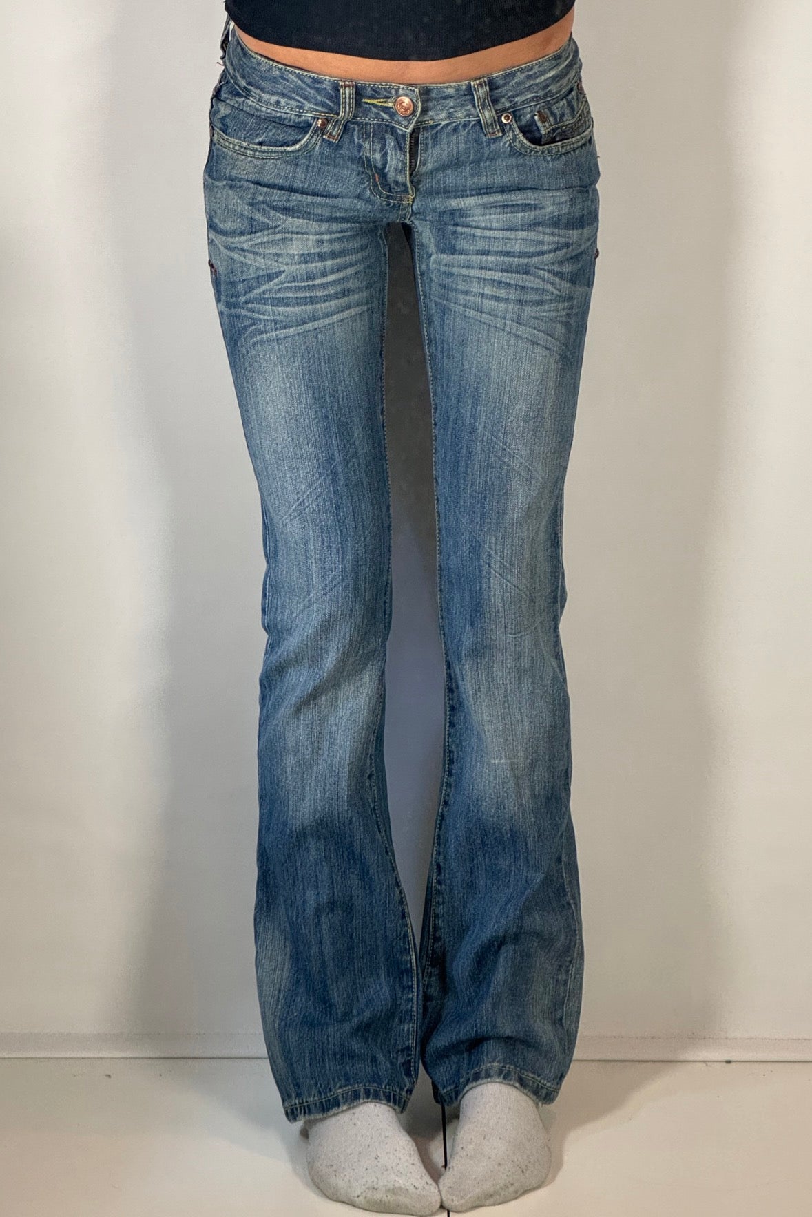 Lågmidjade jeans stl: XXS