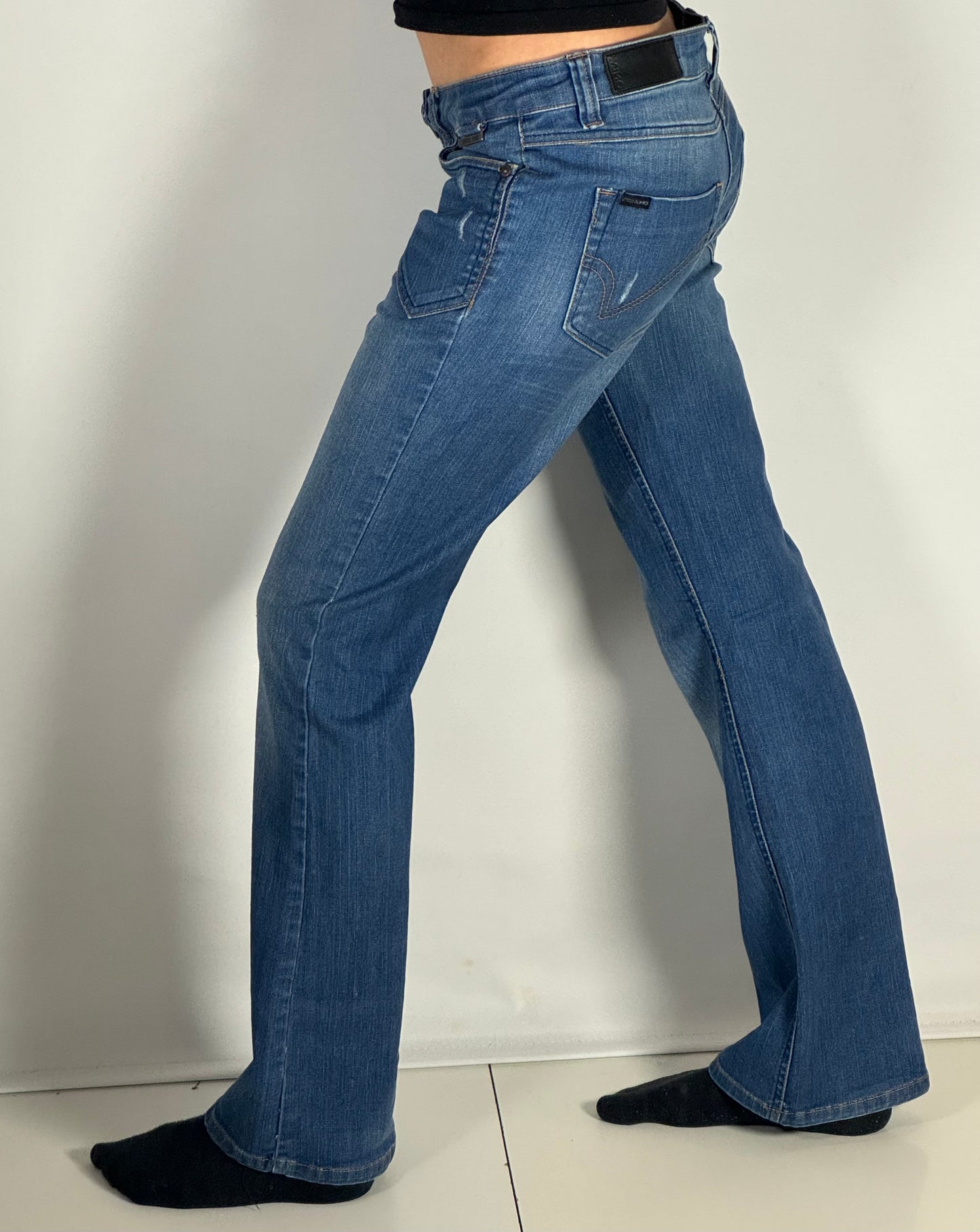 Lågmidjade jeans stl: S