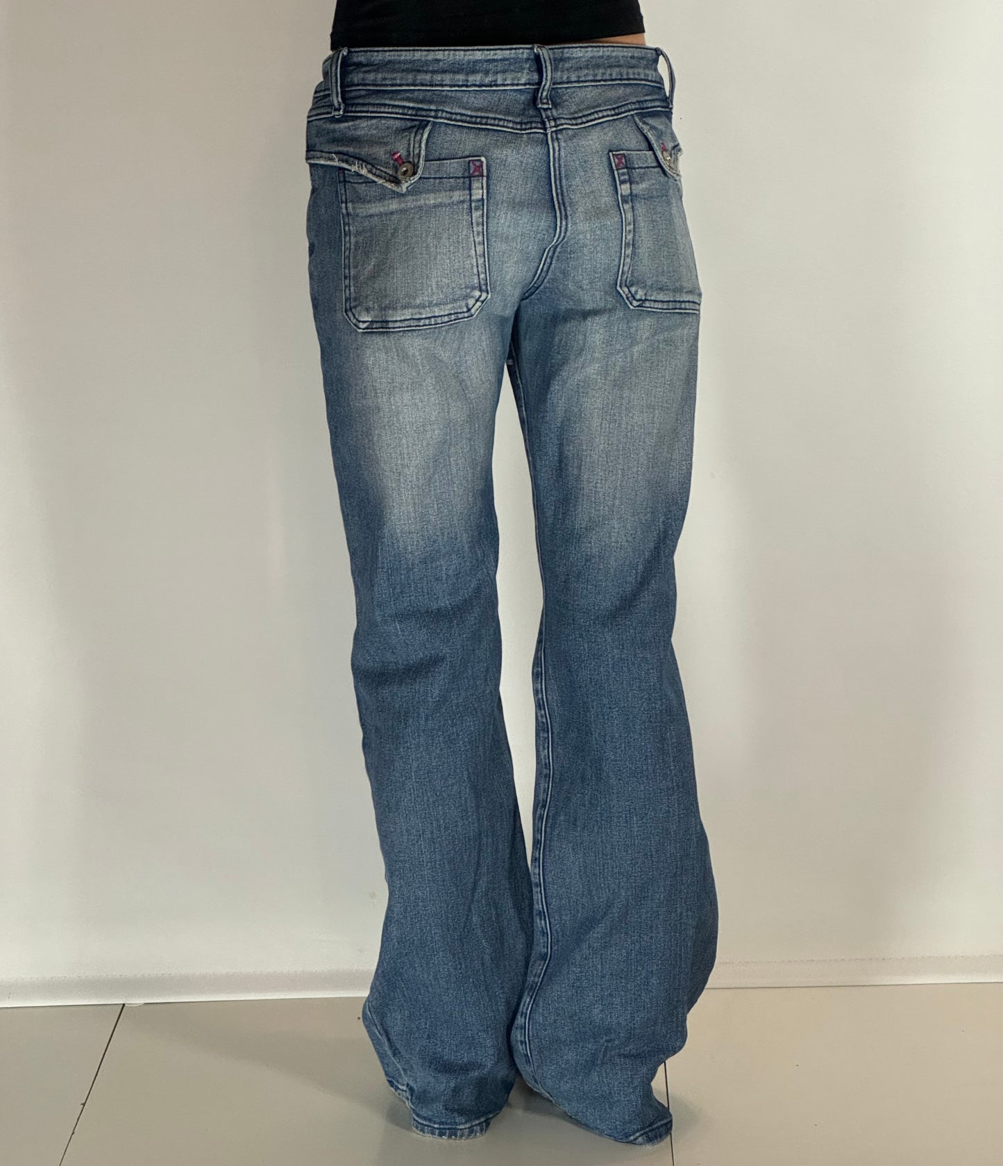 Lågmidjade jeans stl: M/L