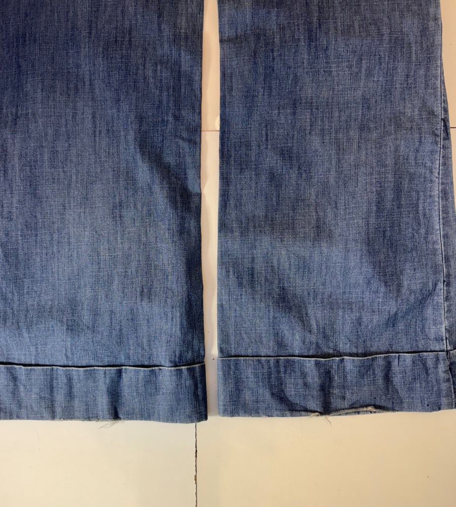 Lågmidjade jeans–stl: M