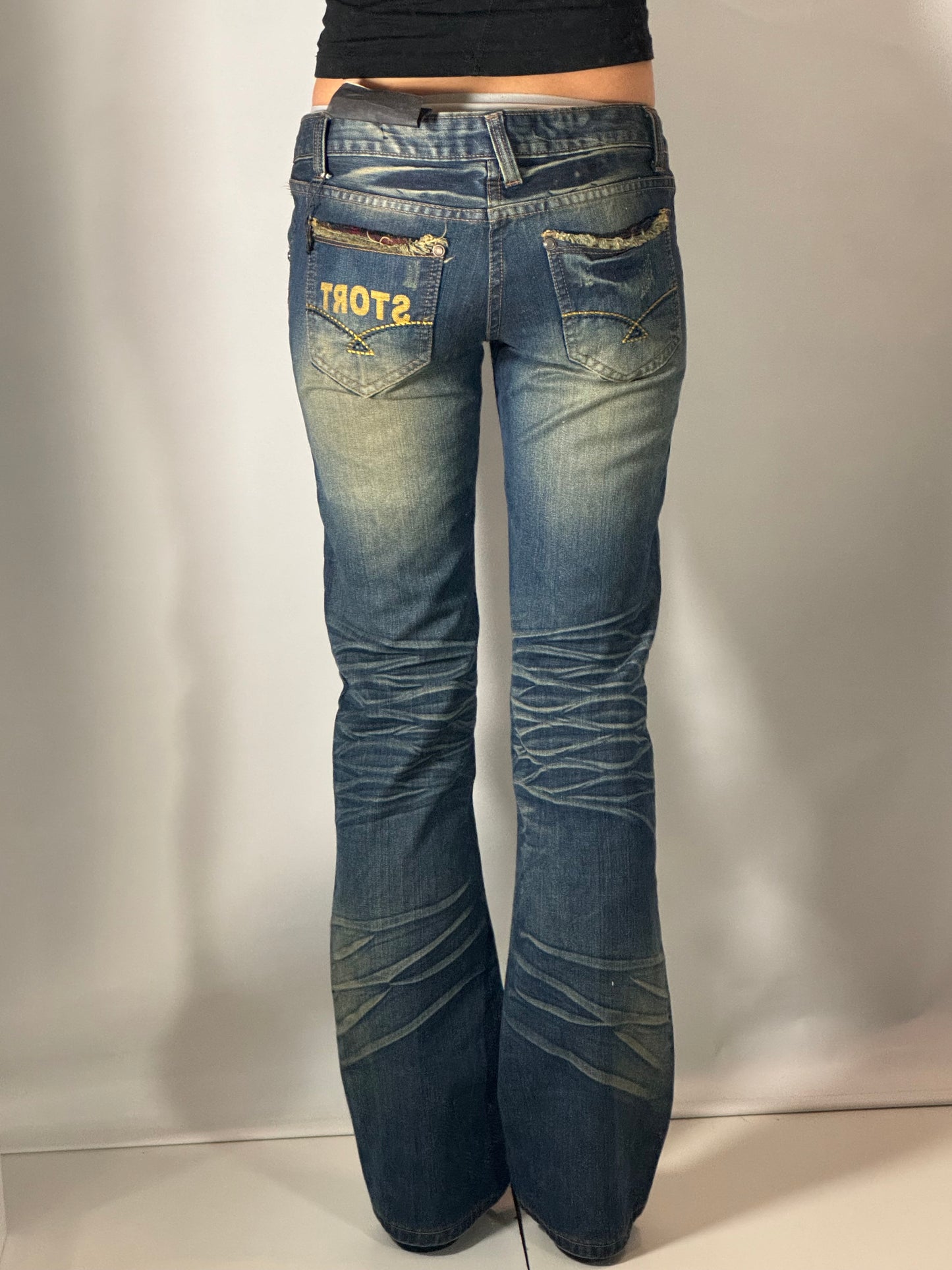 Lågmidjade jeans stl: XXS