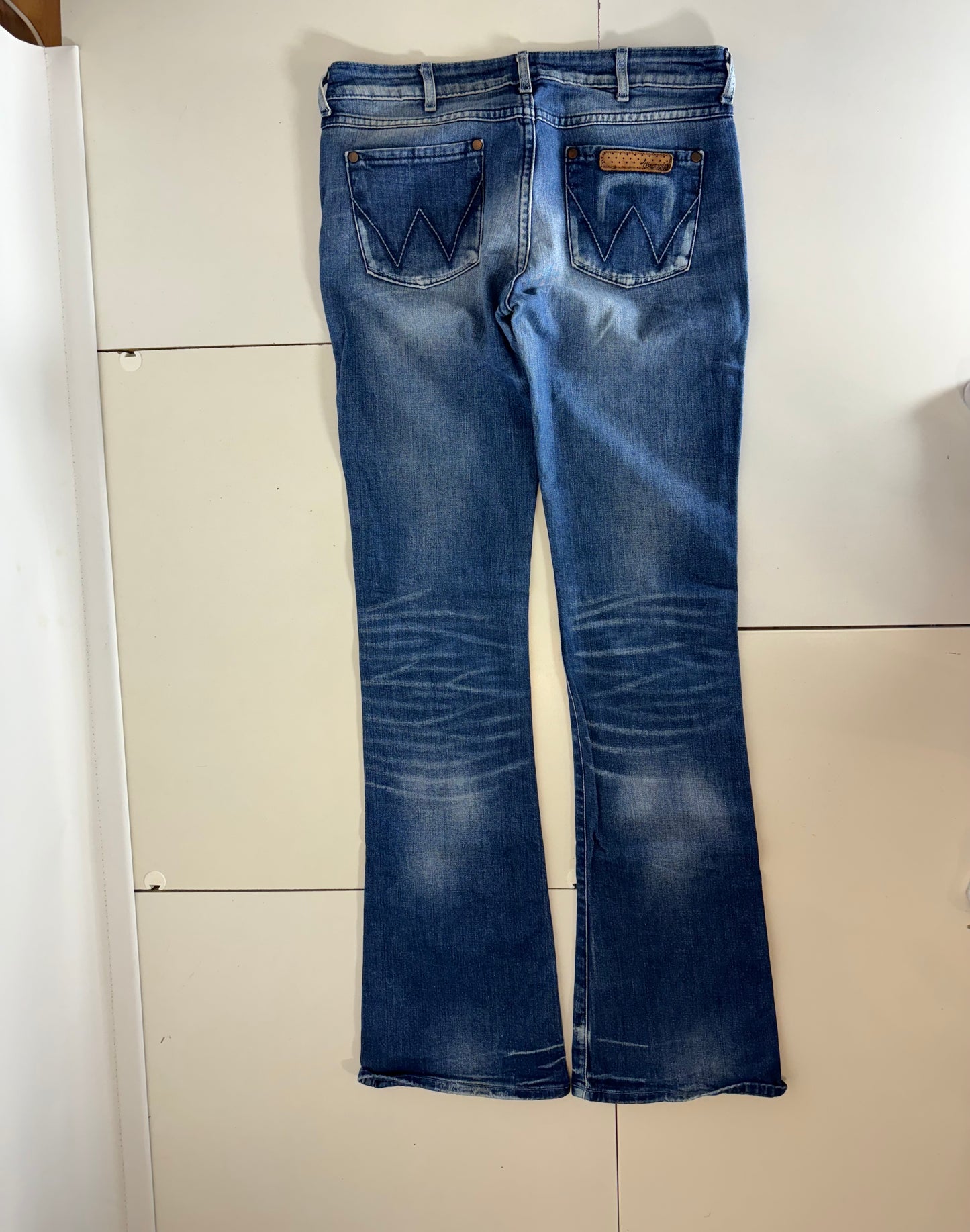 Lågmidjade jeans–stl: S