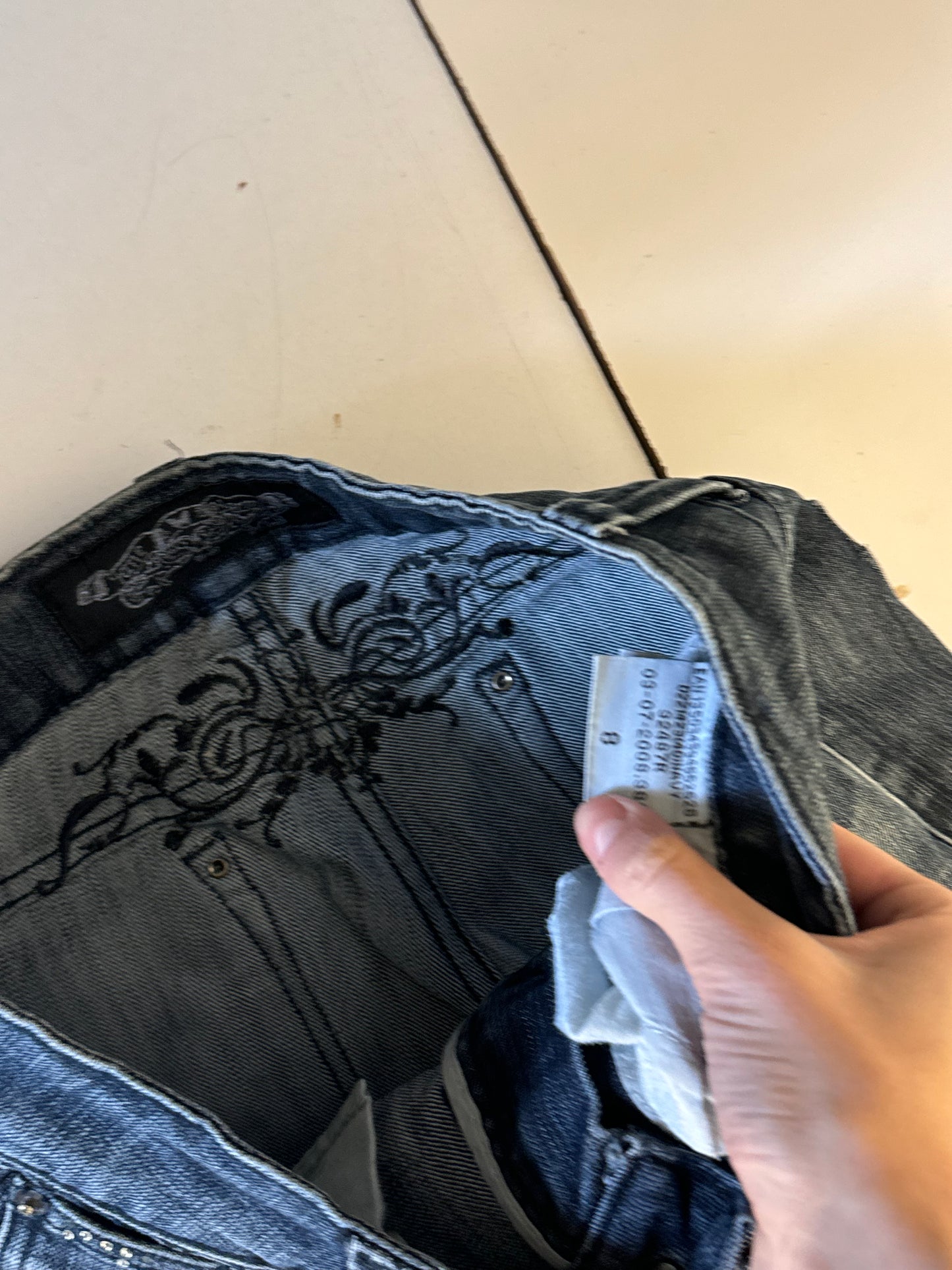 Lavlivede jeans str: XS