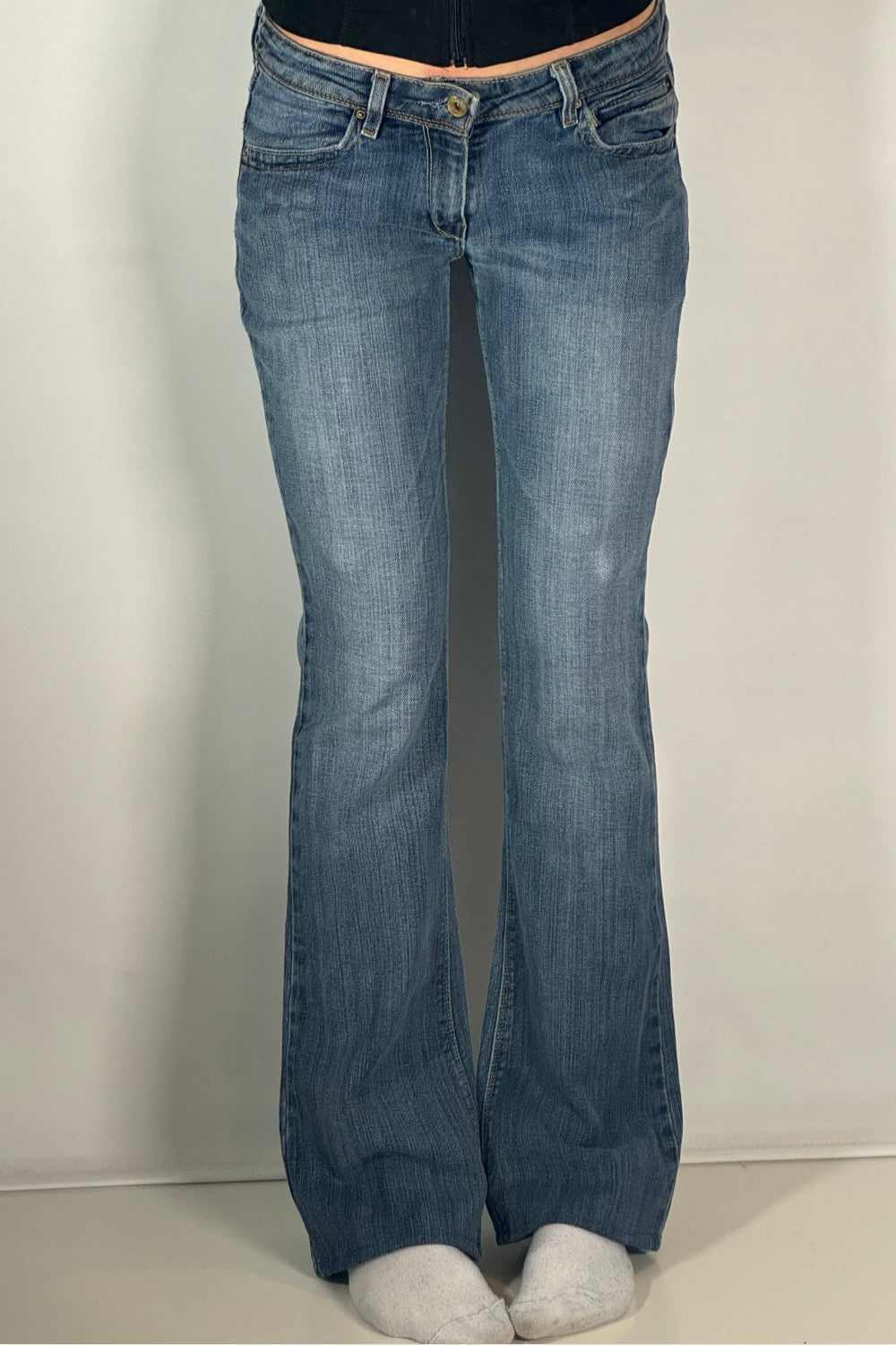 Lågmidjade jeans stl: S