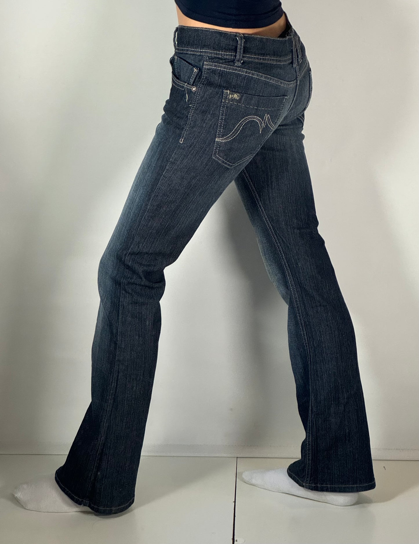 Lågmidjade jeans stl: S