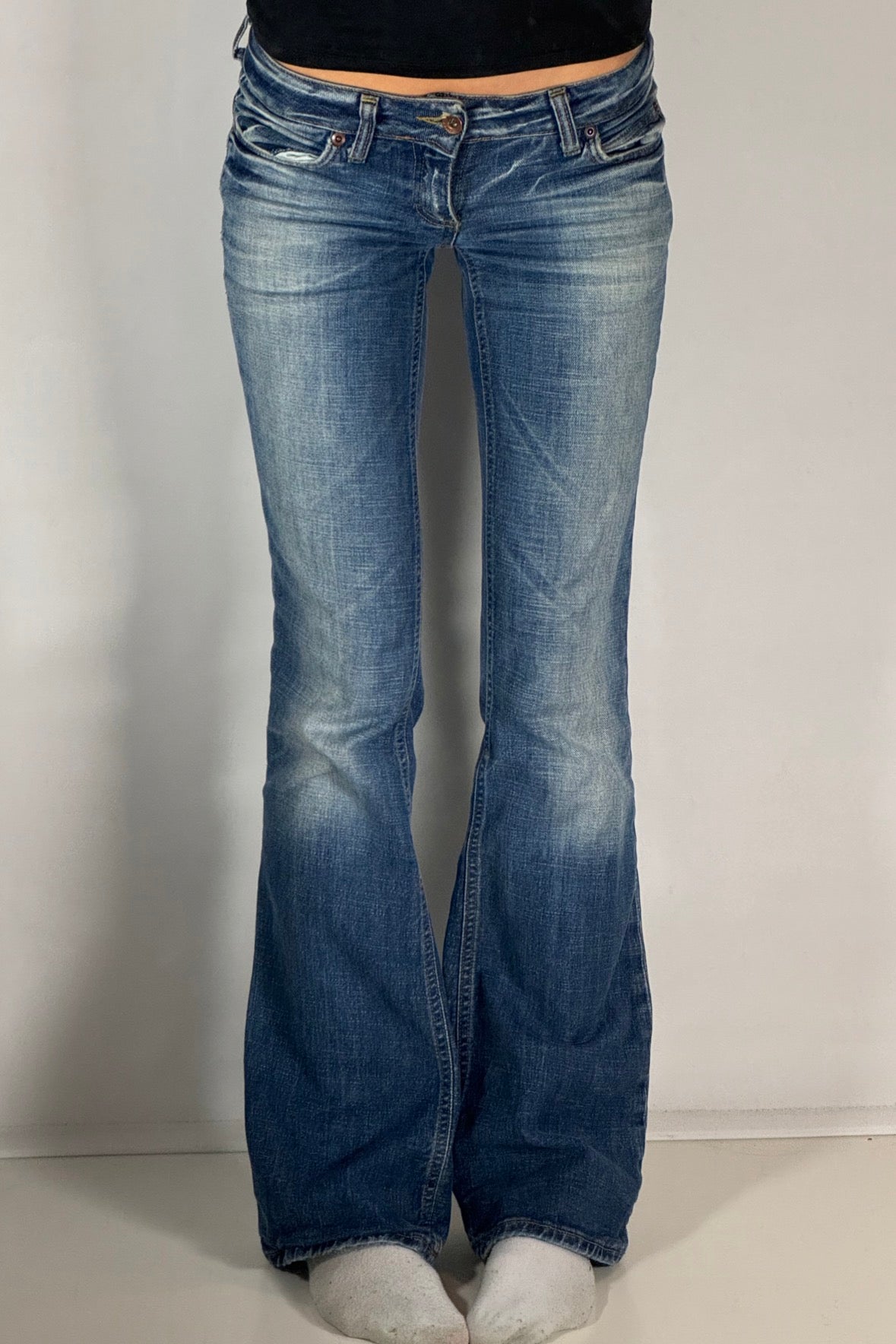 Lågmidjade jeans stl: XS